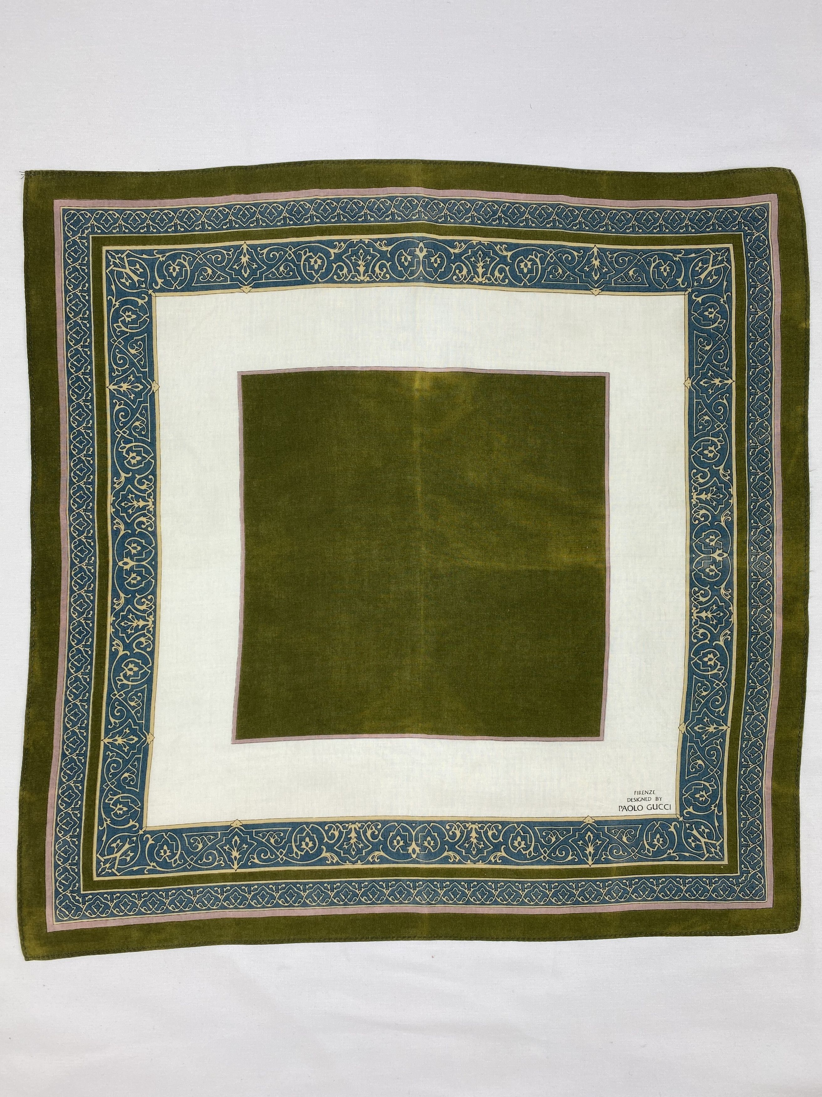Paolo Gucci Paolo Gucci Handkerchief / Bandana / Neckerchief Size ONE SIZE - 3 Thumbnail