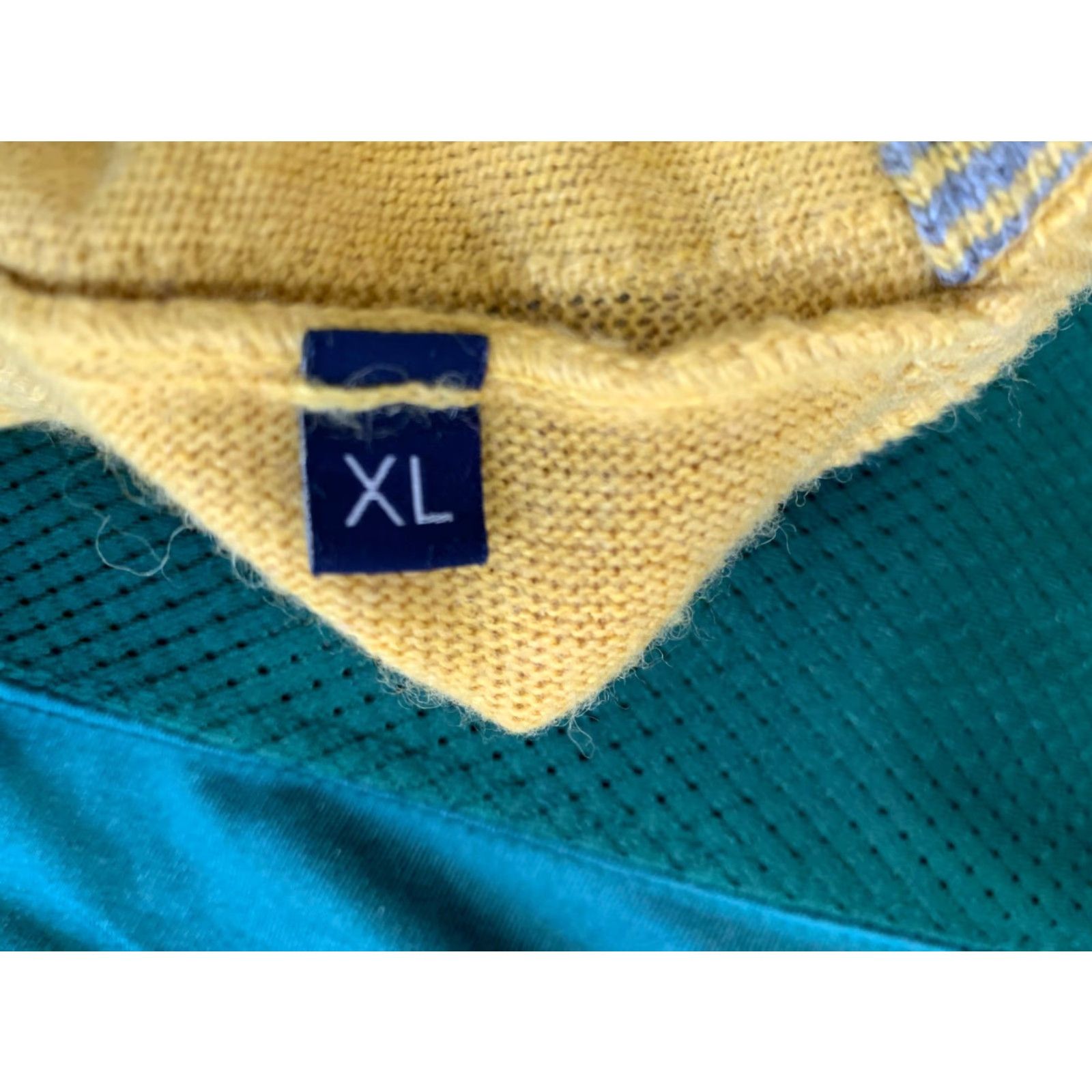 Harmont & Blaine VINTAGE Harmont & Blaine Men’s XL Yellow Crewneck Knit Sweater Pullover Dachshund Logo Size US XL / EU 56 / 4 - 6 Thumbnail