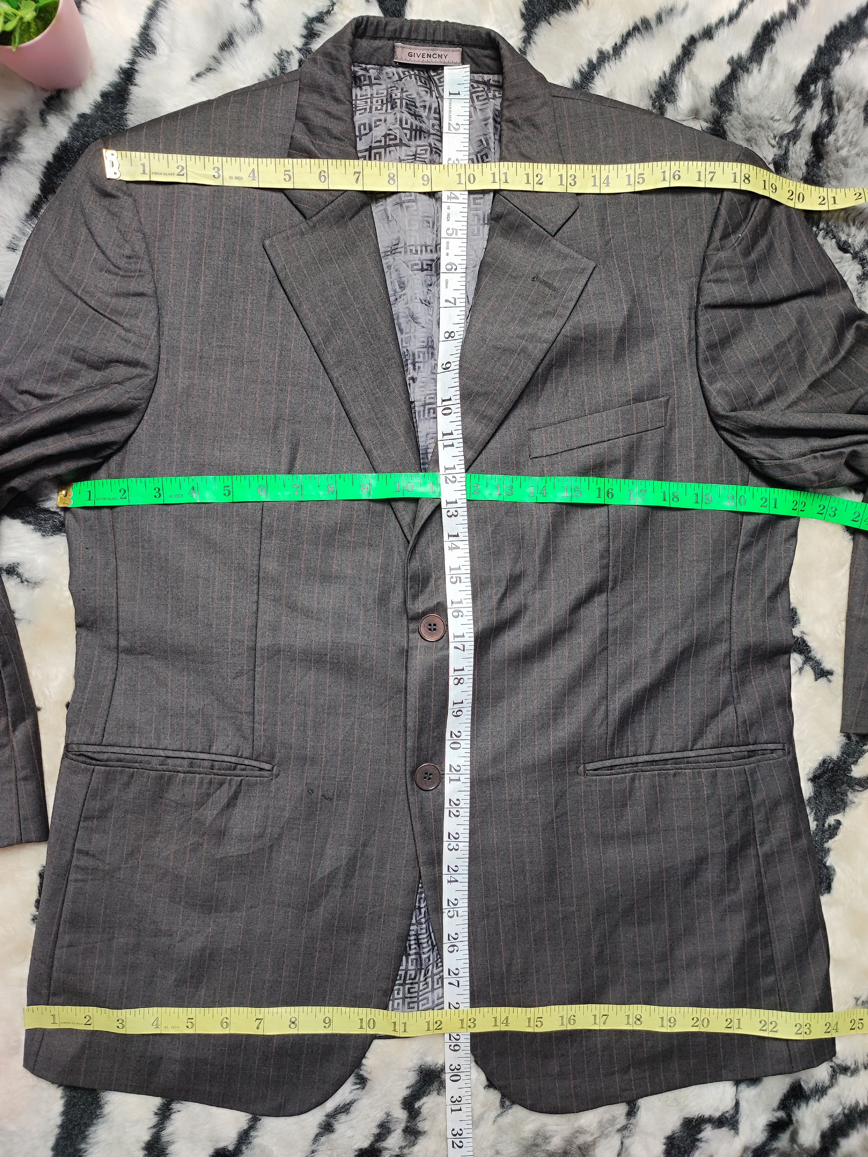 Givenchy Vintage rare Givenchy Blazer Jacket Size 44R - 9 Thumbnail