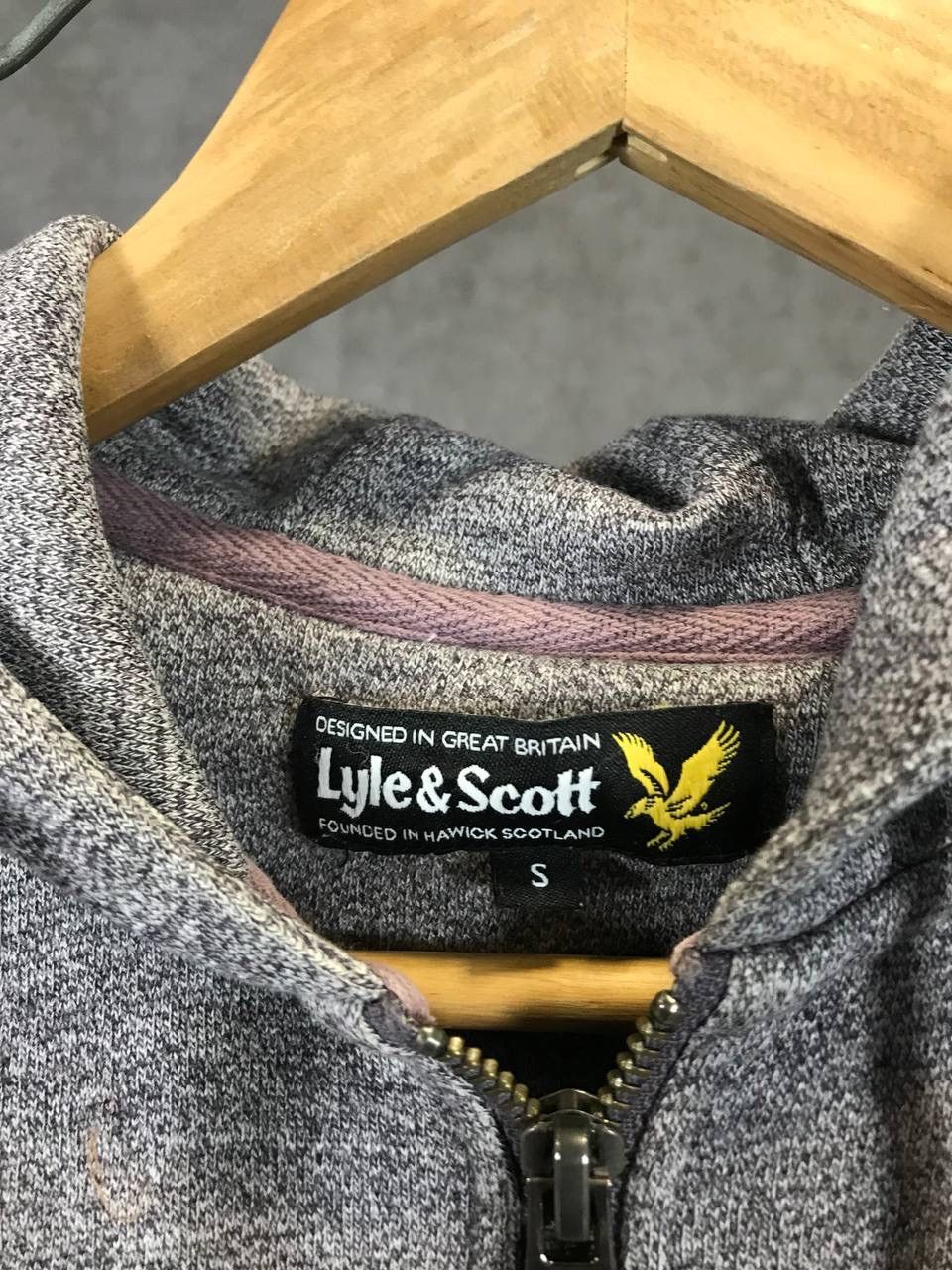 Lyle & Scott Lyle & Scott designer logo zip hoodie Size US S / EU 44-46 / 1 - 4 Thumbnail