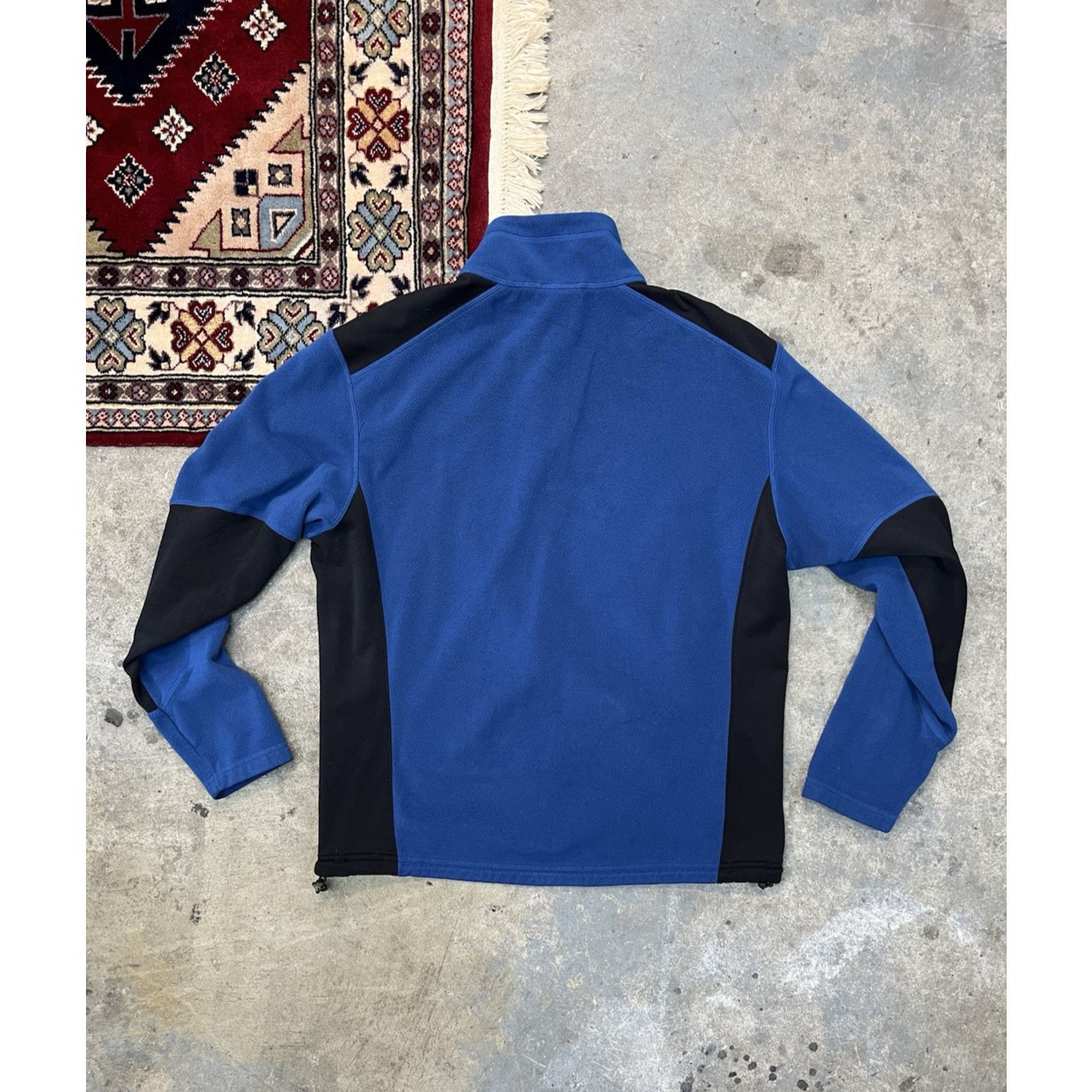 Rei REI Fleece Jacket Men's XL Full Zip Blue Black Canada VTG Size US XL / EU 56 / 4 - 3 Thumbnail