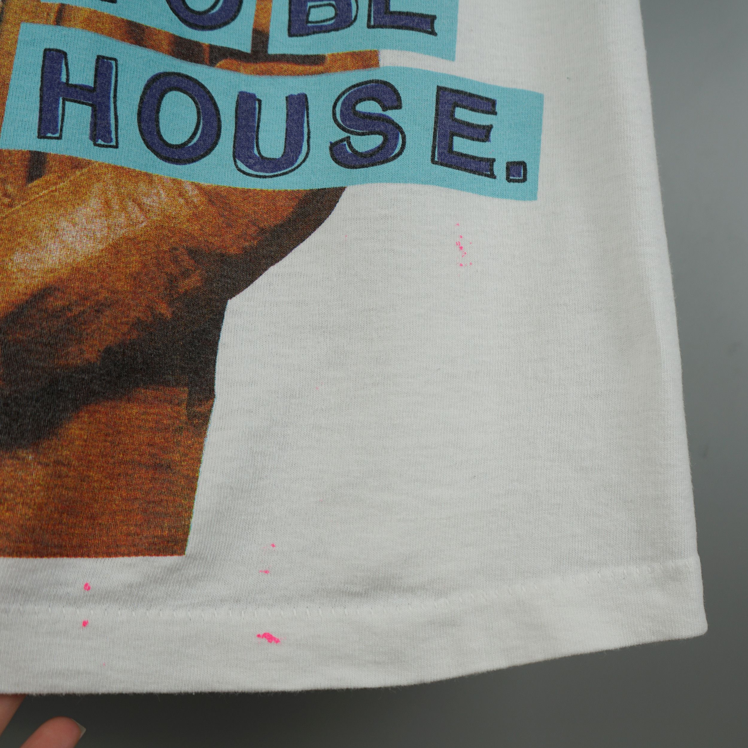 Vintage 1990s My Body Is A Temple It Used To Be Kebab House T-Shirt Size US XL / EU 56 / 4 - 3 Thumbnail