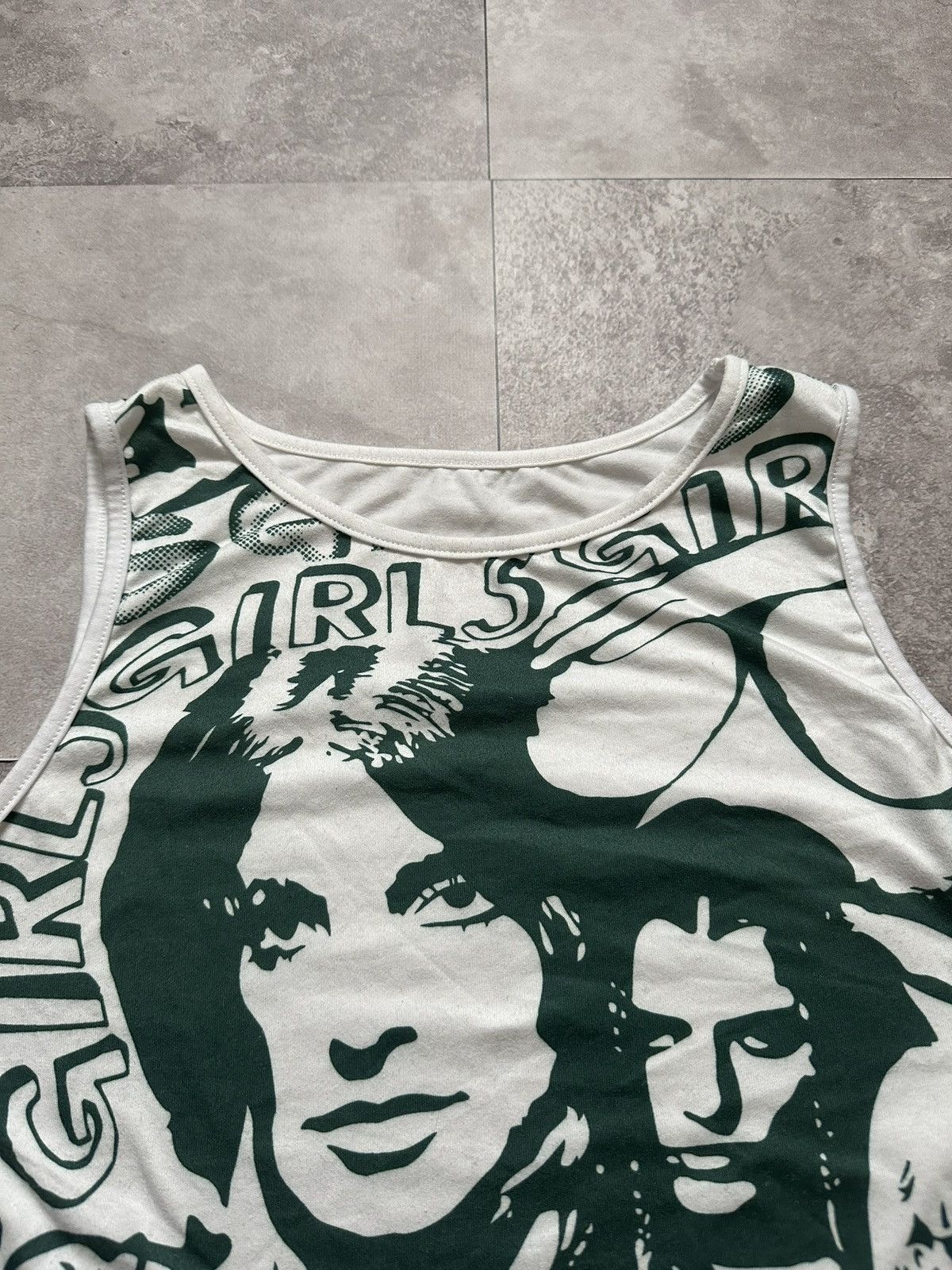 Hysteric Glamour Cute GIRLS Graphic Y2K Tank Top Hysteric Glamour JPG Style S Size S / US 4 / IT 40 - 5 Thumbnail