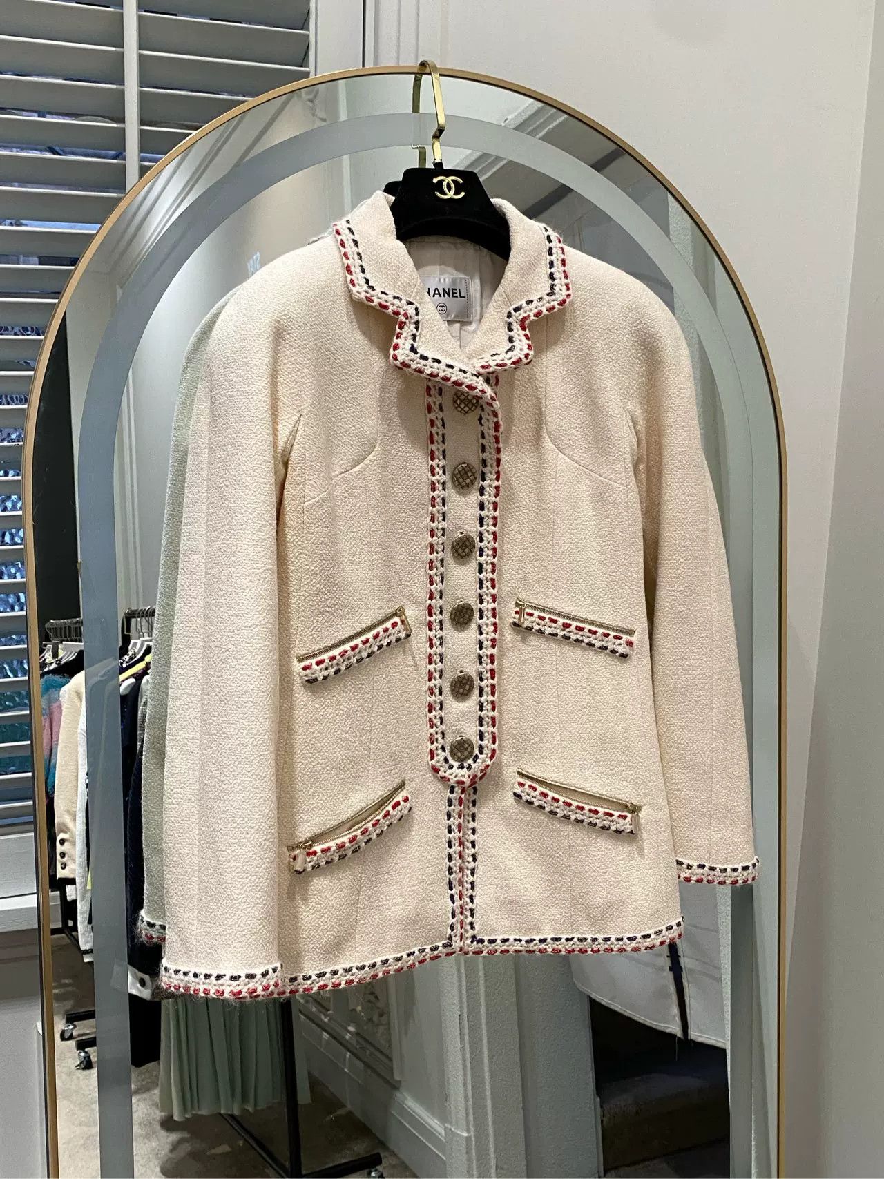 Chanel Chanel 2018 Hamburg Zip Jacket FR36 Size US S / EU 44-46 / 1 - 1 Thumbnail