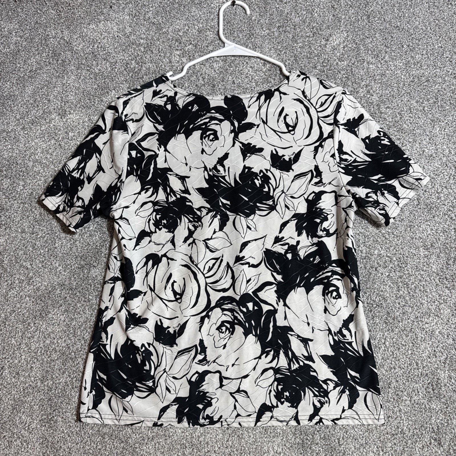 Other Floral Top Womens XS 90s Y2K Romantic Goth Chic Grandmacore Size XS / US 0-2 / IT 36-38 - 5 Thumbnail