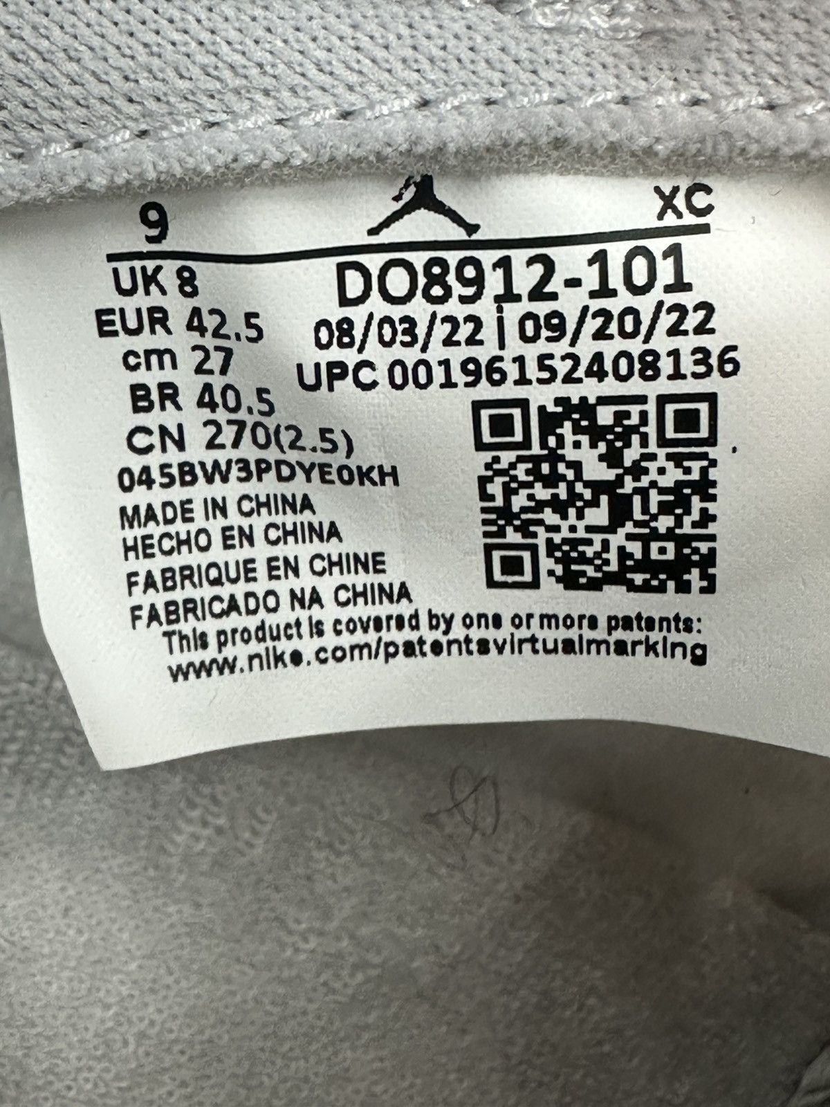 Jordan Brand × Union LA Air Jordan 1 Retro AJKO Low SP x Union “White Canvas” Size US 9 / EU 42 - 8 Thumbnail