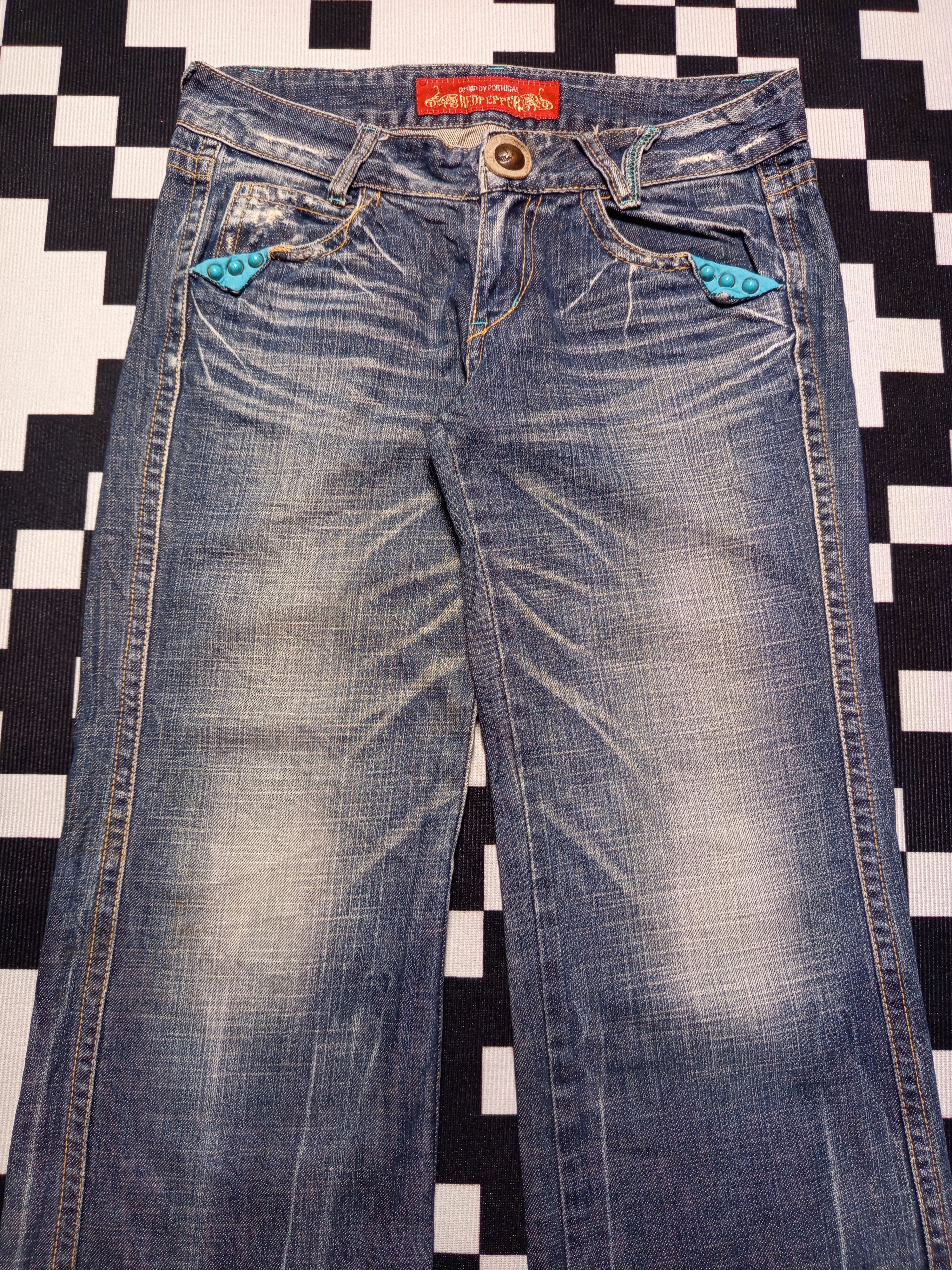 Kapital Flare Bootcut Jeans Red Pepper Size US 30 / EU 46 - 2 Thumbnail