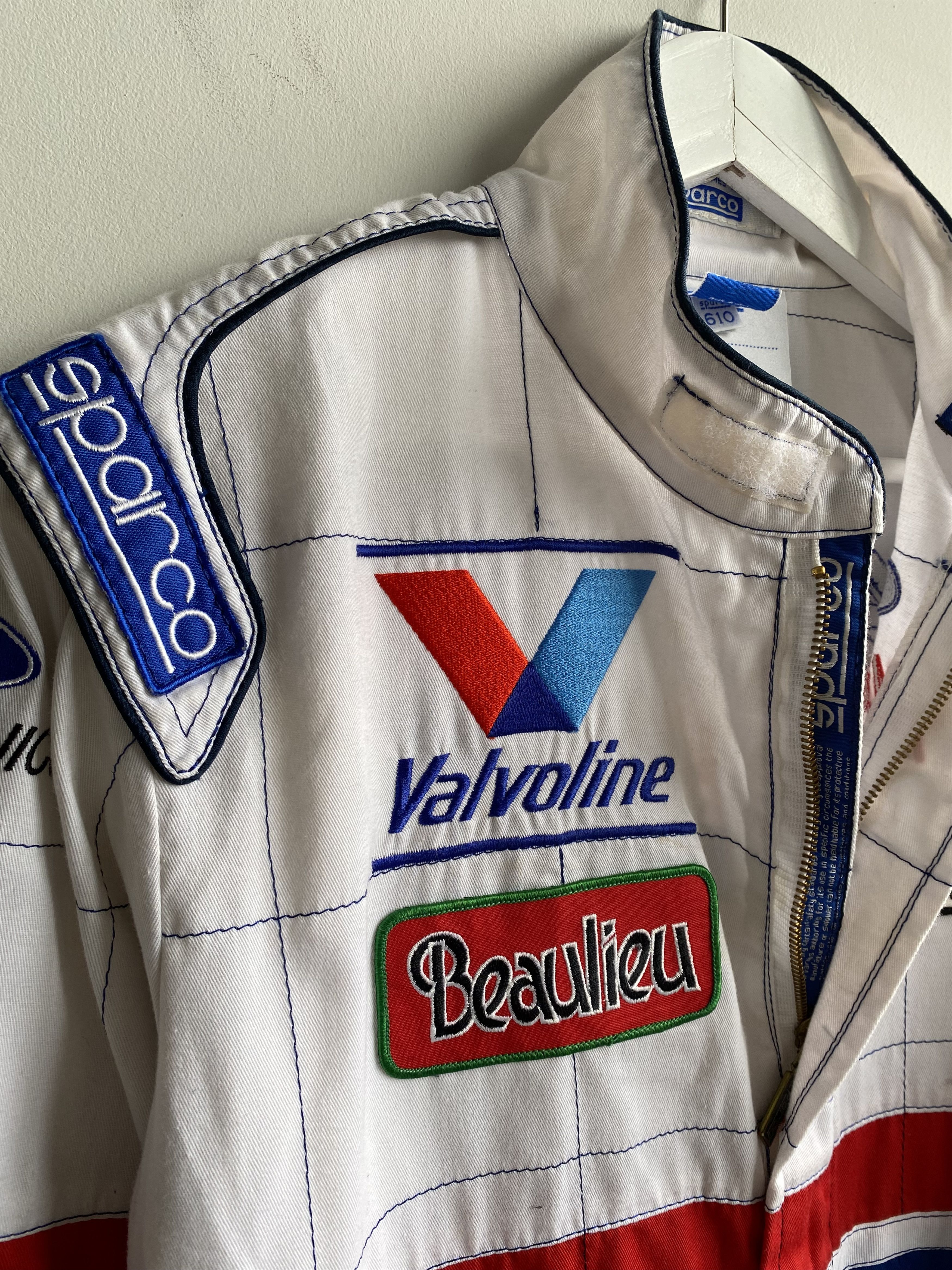 Ford × Formula 1 Vintage 90s SPARCO Valvoline Replica Ford Mondeo Suit Size US 30 / EU 46 - 4 Thumbnail