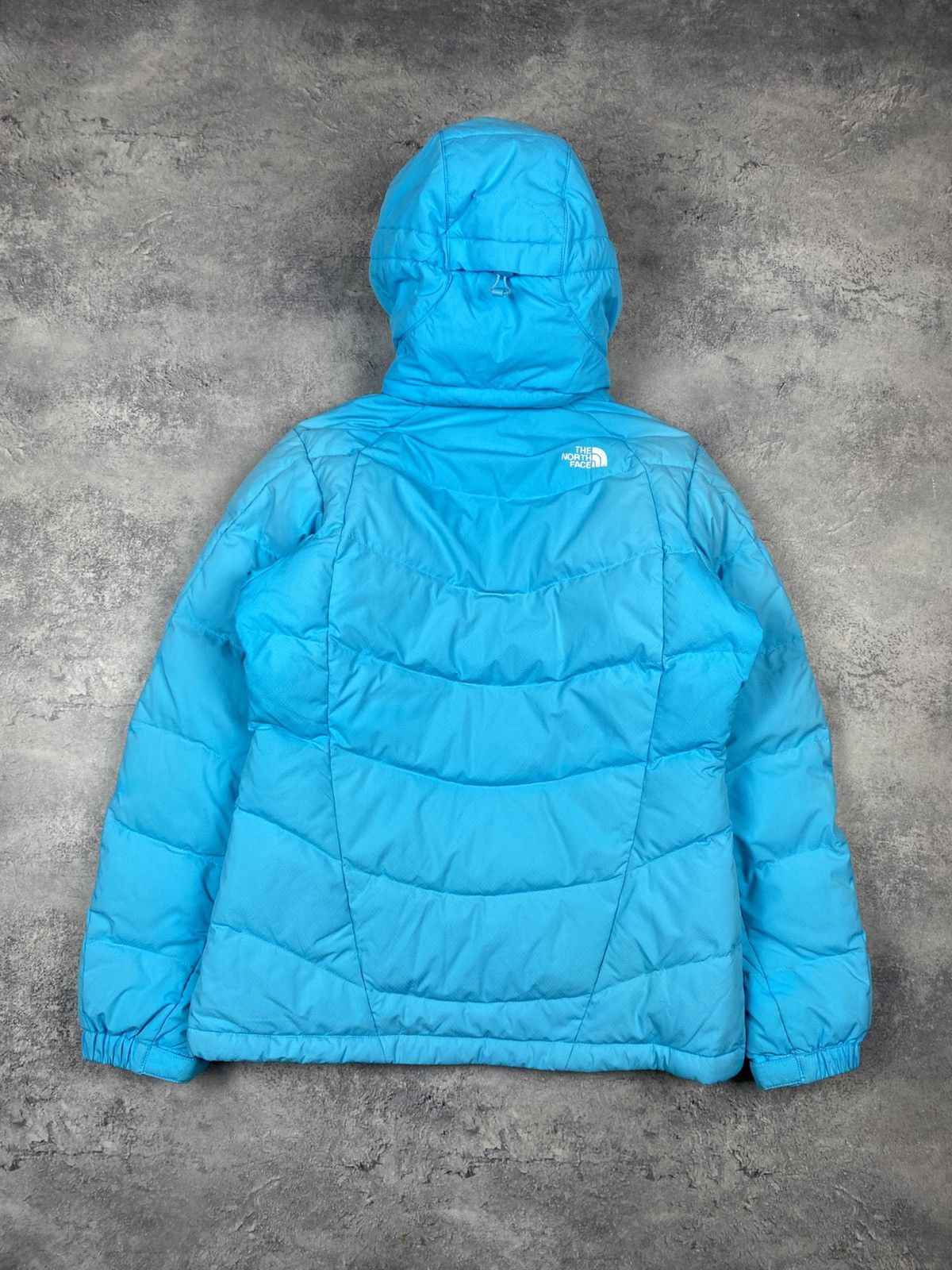 The North Face The North Face 550 Puffer Jacket Blue Fill Hooded Snow Ski Size M / US 6-8 / IT 42-44 - 17 Thumbnail