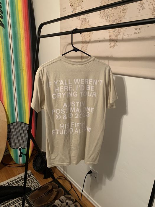 post malone tour merch prices
