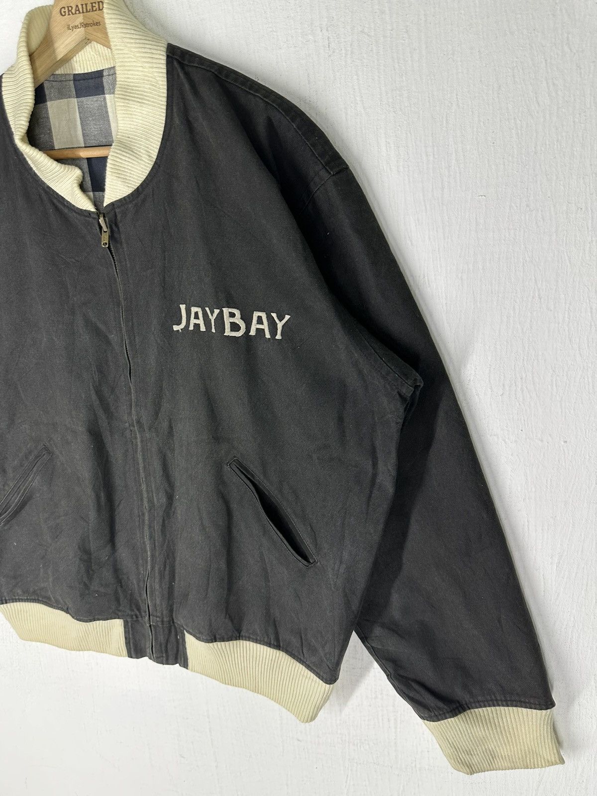 Caribbean Vintage Caribbean Just Bigi JayBay Reversible Bomber Jacket Size US M / EU 48-50 / 2 - 4 Thumbnail