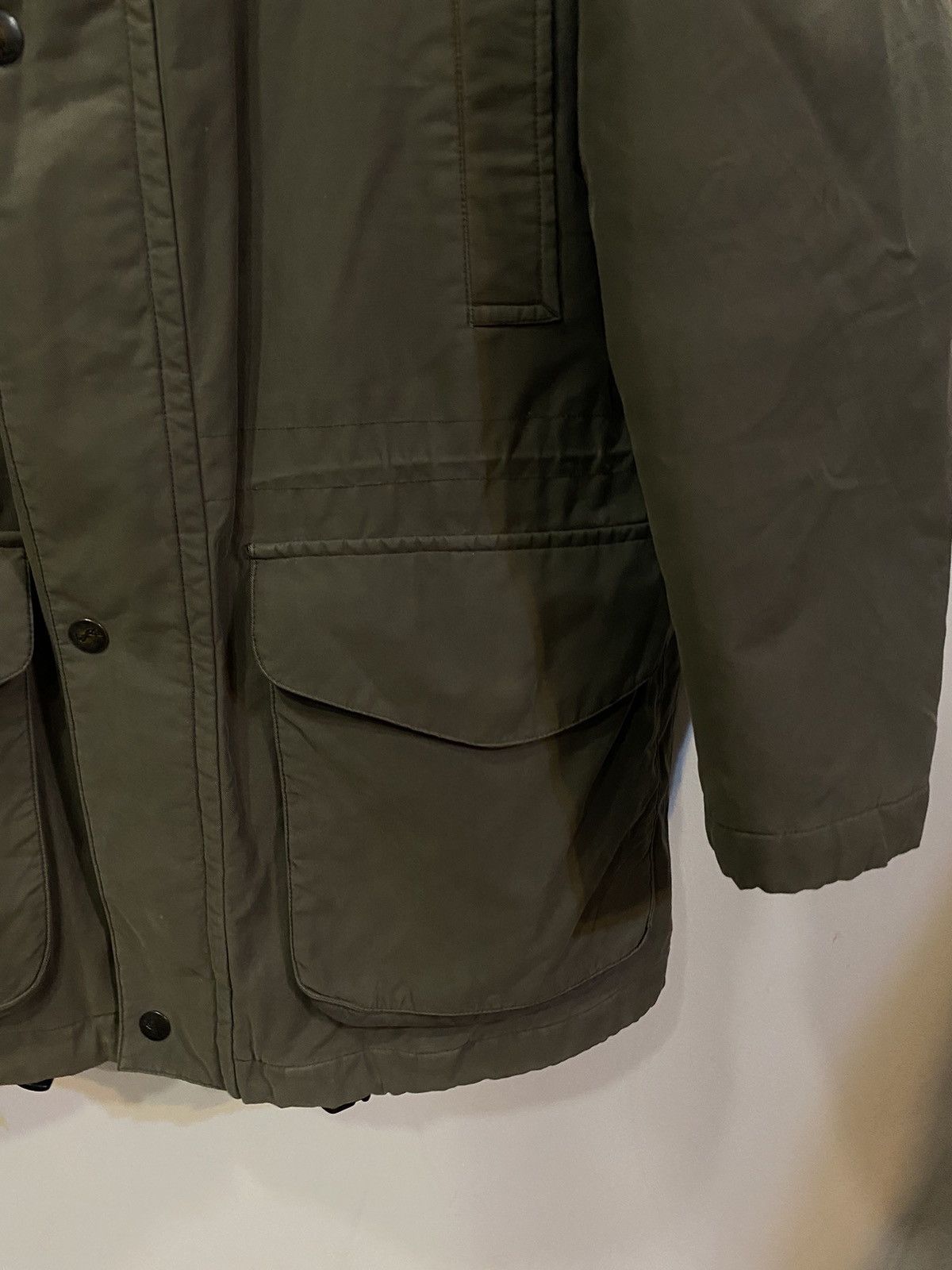 Yves Saint Laurent 90s Warm YSL Jacket Khaki Beige Parka Size US M / EU 48-50 / 2 - 11 Thumbnail