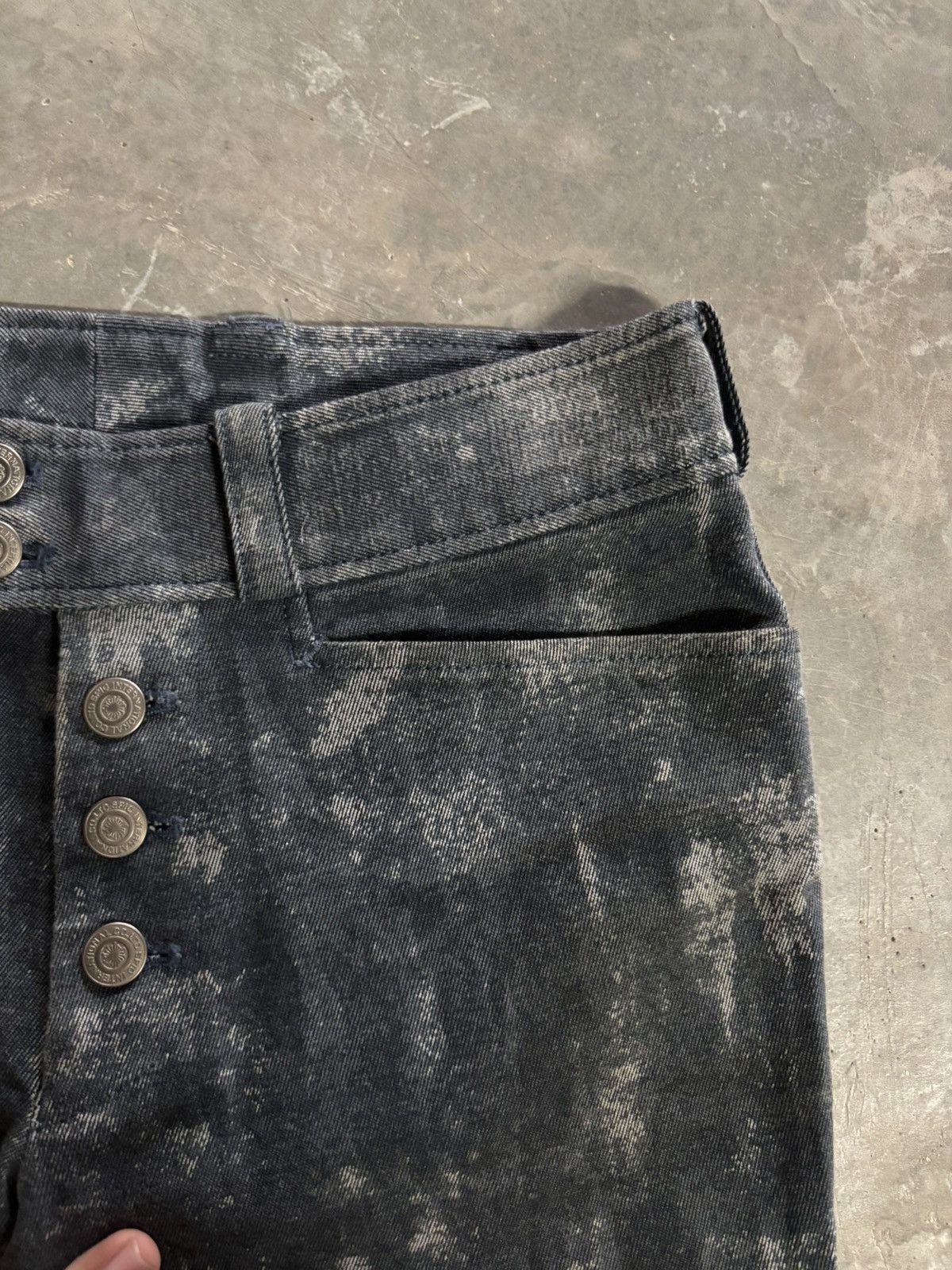 Tornado Mart TORNADO MART super flare japanese denim sick design punk Size US 29 - 11 Thumbnail