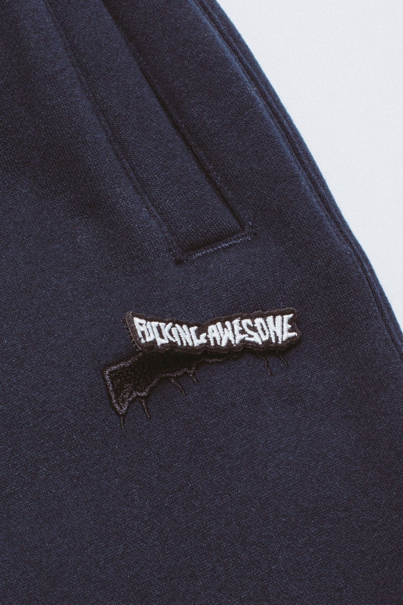 Fucking Awesome Velcro Stamp Micro Logo Sweatpants Size US 34 / EU 50 - 3 Thumbnail