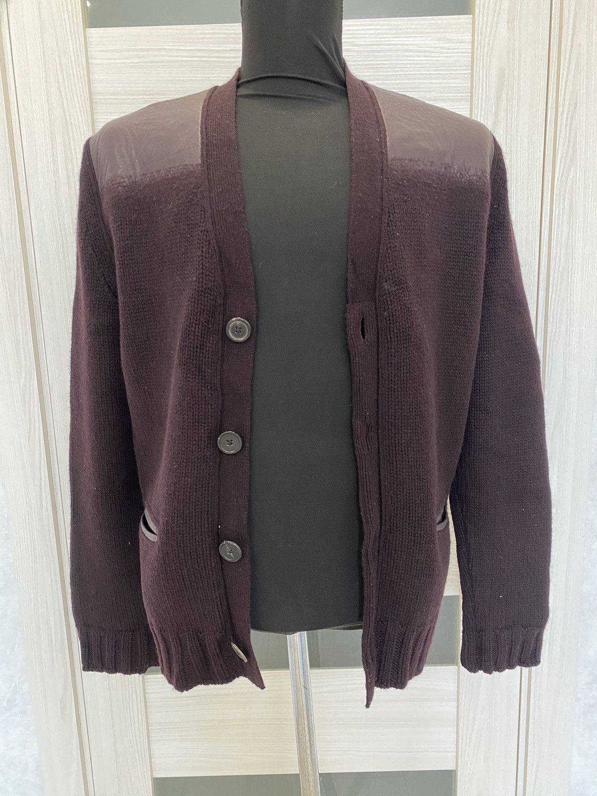 Hermes Hermes 100% Cashmere Lambskin Details Cardigan Jacket Size US M / EU 48-50 / 2 - 1 Thumbnail