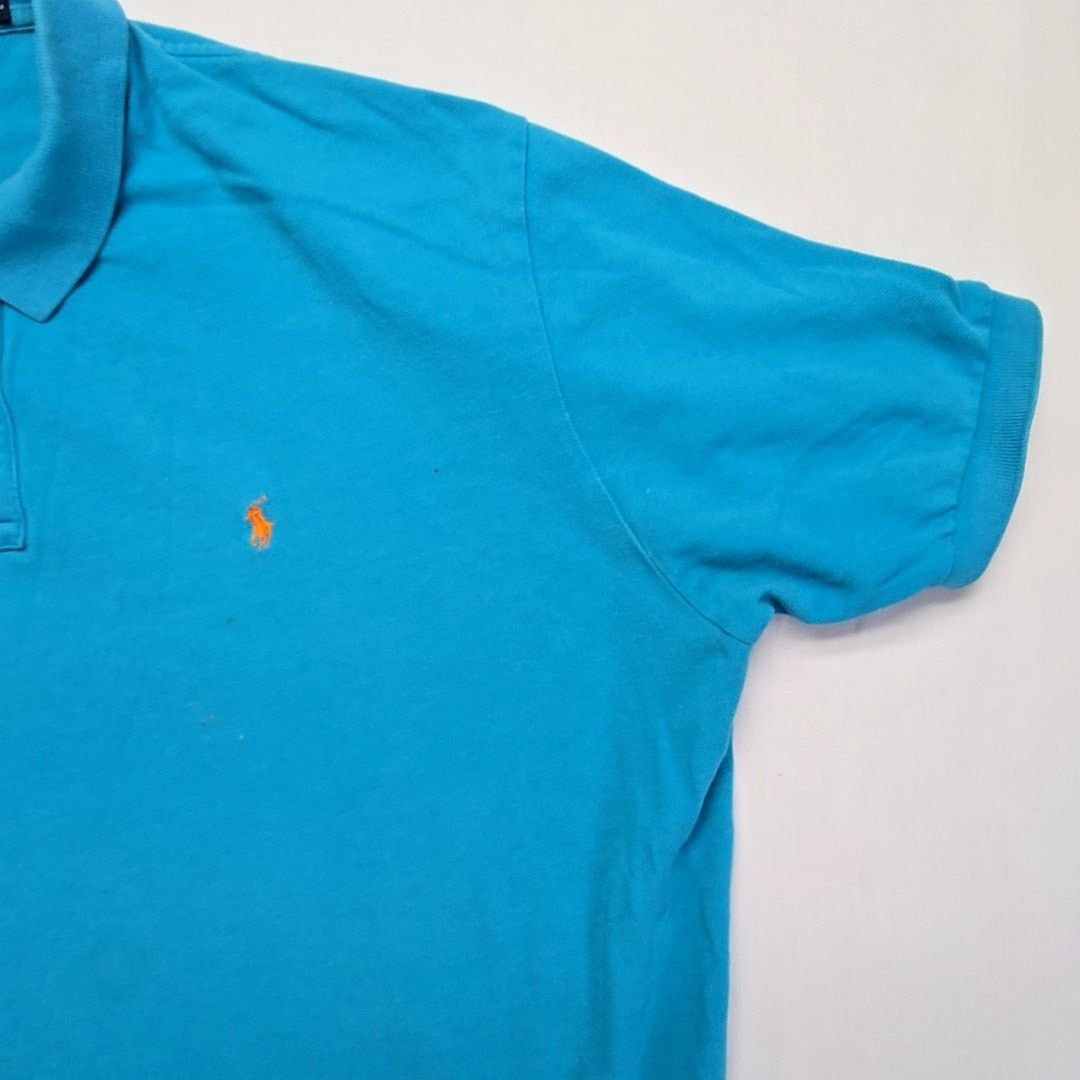 Polo Ralph Lauren Polo Ralph Lauren Classic Polo Shirt Blue Short Sleeve XXL Size US XXL / EU 58 / 5 - 8 Thumbnail