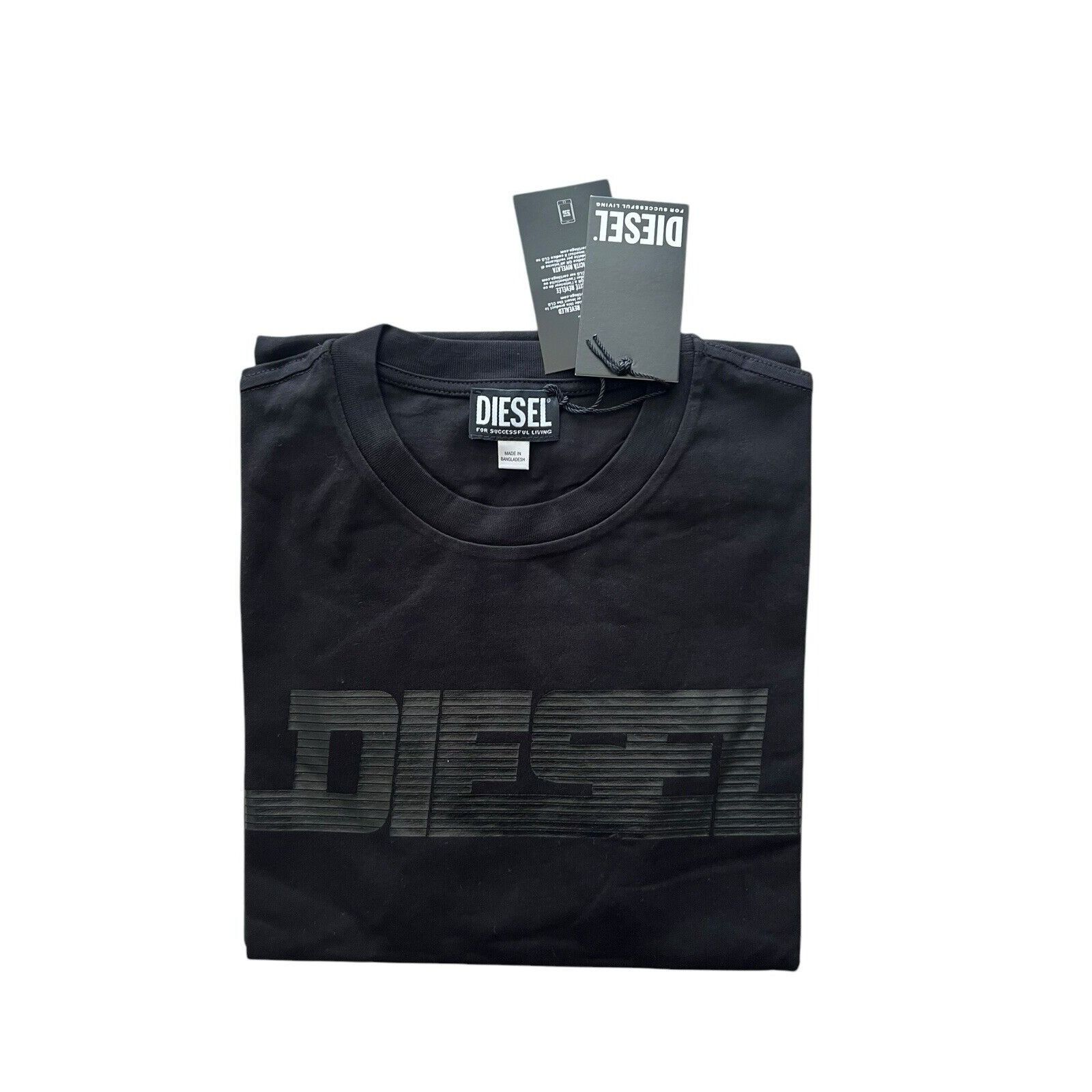 Diesel Diesel T-Just Maglietta T-Shirt NWT $80 Black Size XL Size US XL / EU 56 / 4 - 4 Thumbnail