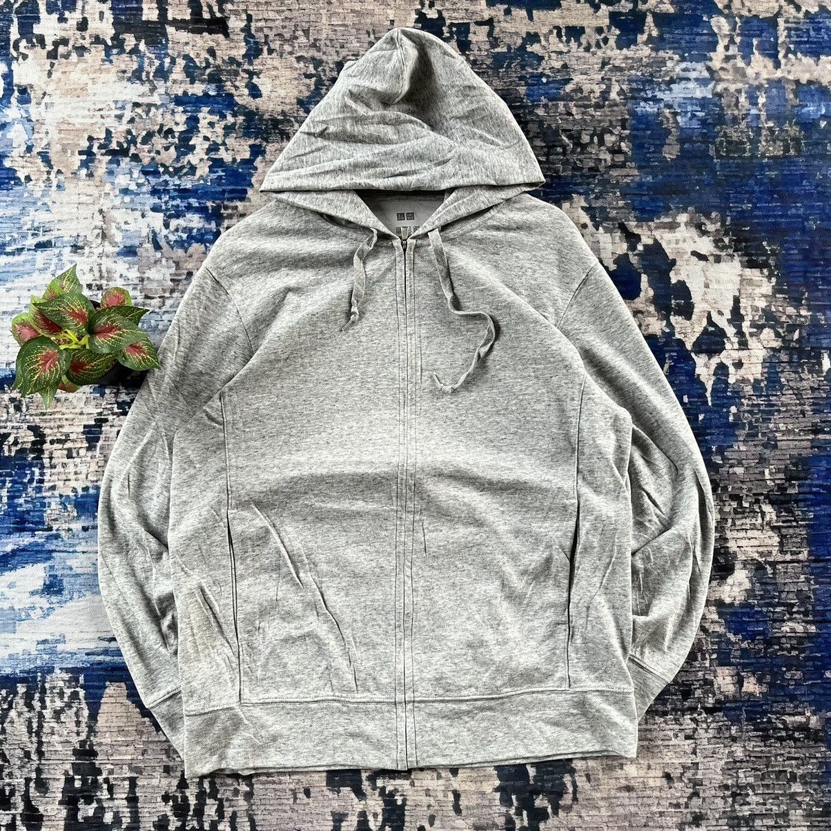 Japanese Brand × Uniqlo 🔥Uniqlo Airism Pocket Zipper Hoodie Size US XL / EU 56 / 4 - 1 Thumbnail