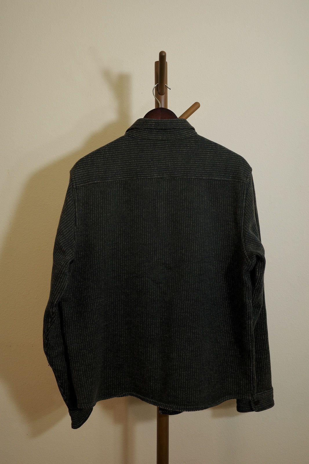 RRL Ralph Lauren RRL Men's Fleece Jacquard Workshirt Size US L / EU 52-54 / 3 - 3 Thumbnail