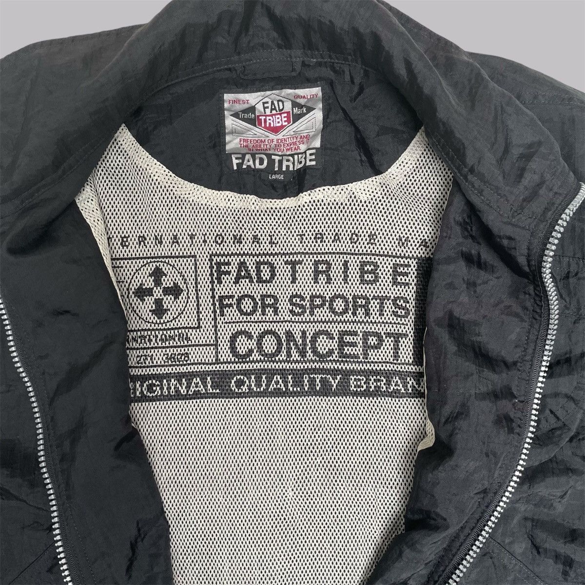 Japanese Brand FAD TRIBE Windbreaker Shoulder Bag Jacket Size US L / EU 52-54 / 3 - 9 Thumbnail