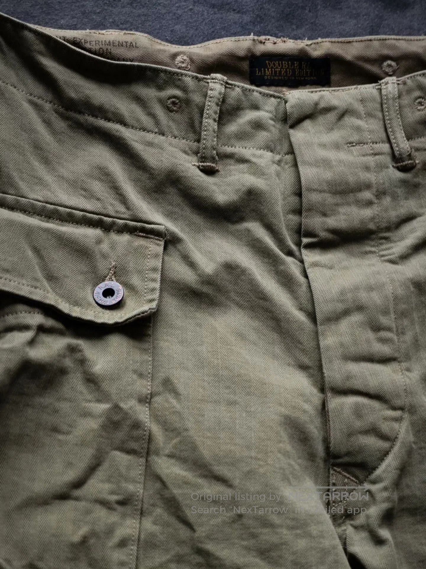 RRL Ralph Lauren Double RL Limited Military Pants. Size US 28 / EU 44 - 3 Thumbnail