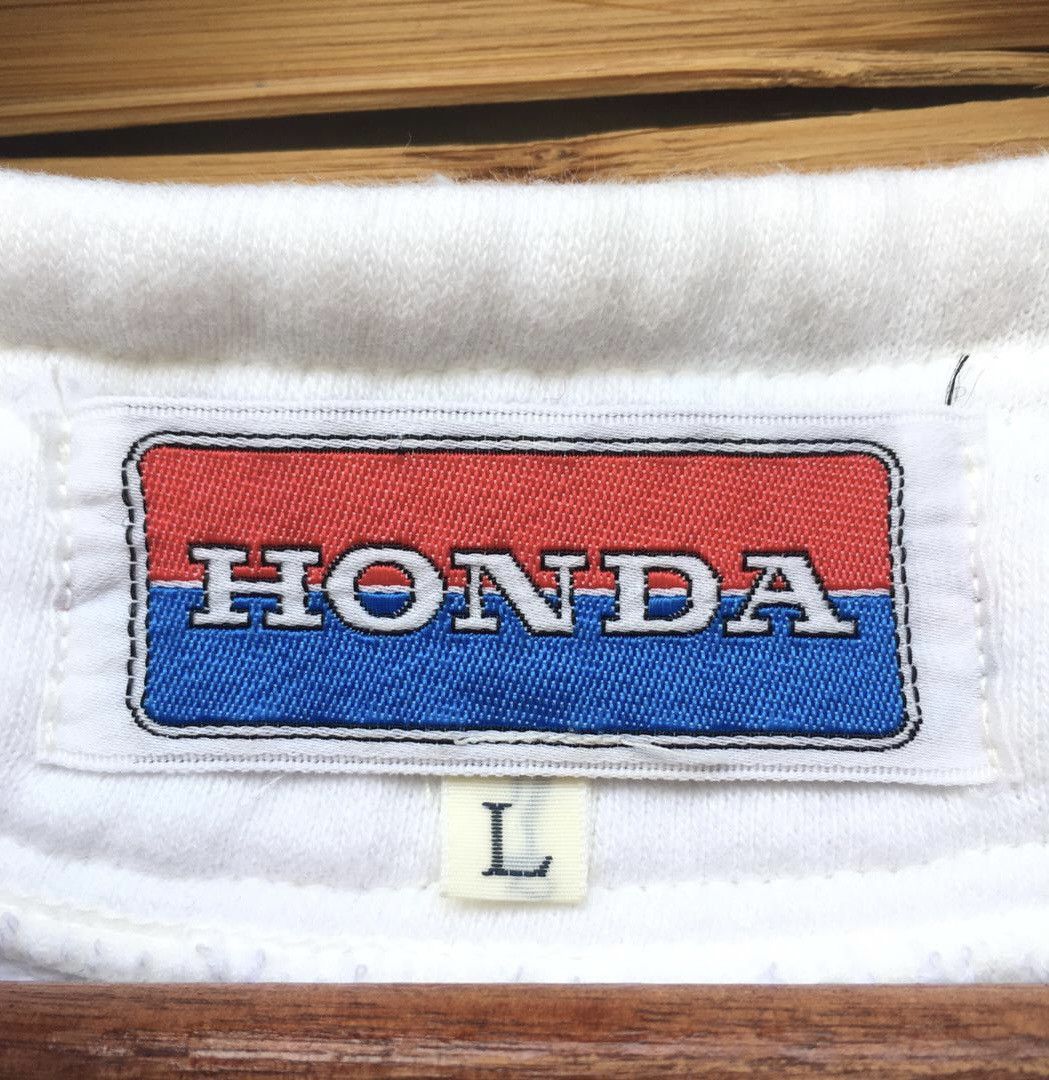 Honda Vintage 90s Honda Racing Riding Team Sweatshirt Size US L / EU 52-54 / 3 - 7 Thumbnail