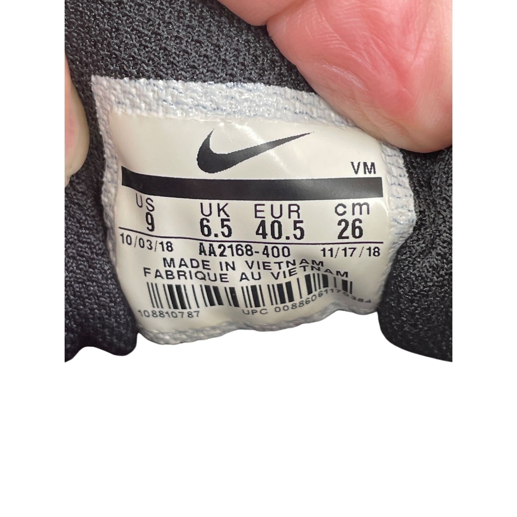 Nike Nike Air Max Axis womans Blue Tan Athletic Running Sneakers Size US 9 / IT 39 - 6 Thumbnail