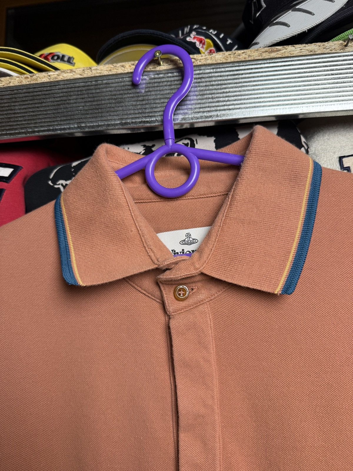 Vivienne Westwood VINTAGE VIVIENNE WESTWOOD POLO TEE SMALL LOGO Size US XL / EU 56 / 4 - 7 Thumbnail