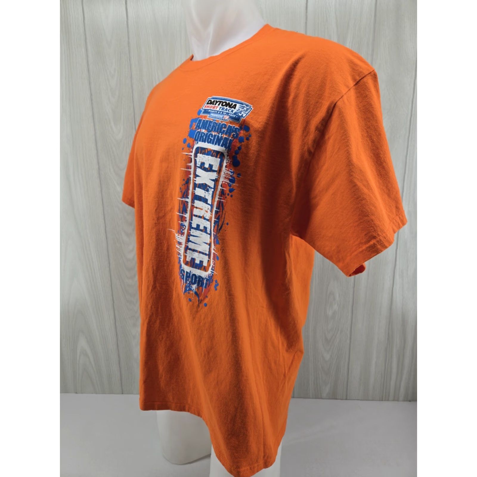 Port & Company Port & Company Daytona Short Track Extreme Sport T-Shirt Orange XL Men Size US XL / EU 56 / 4 - 4 Thumbnail