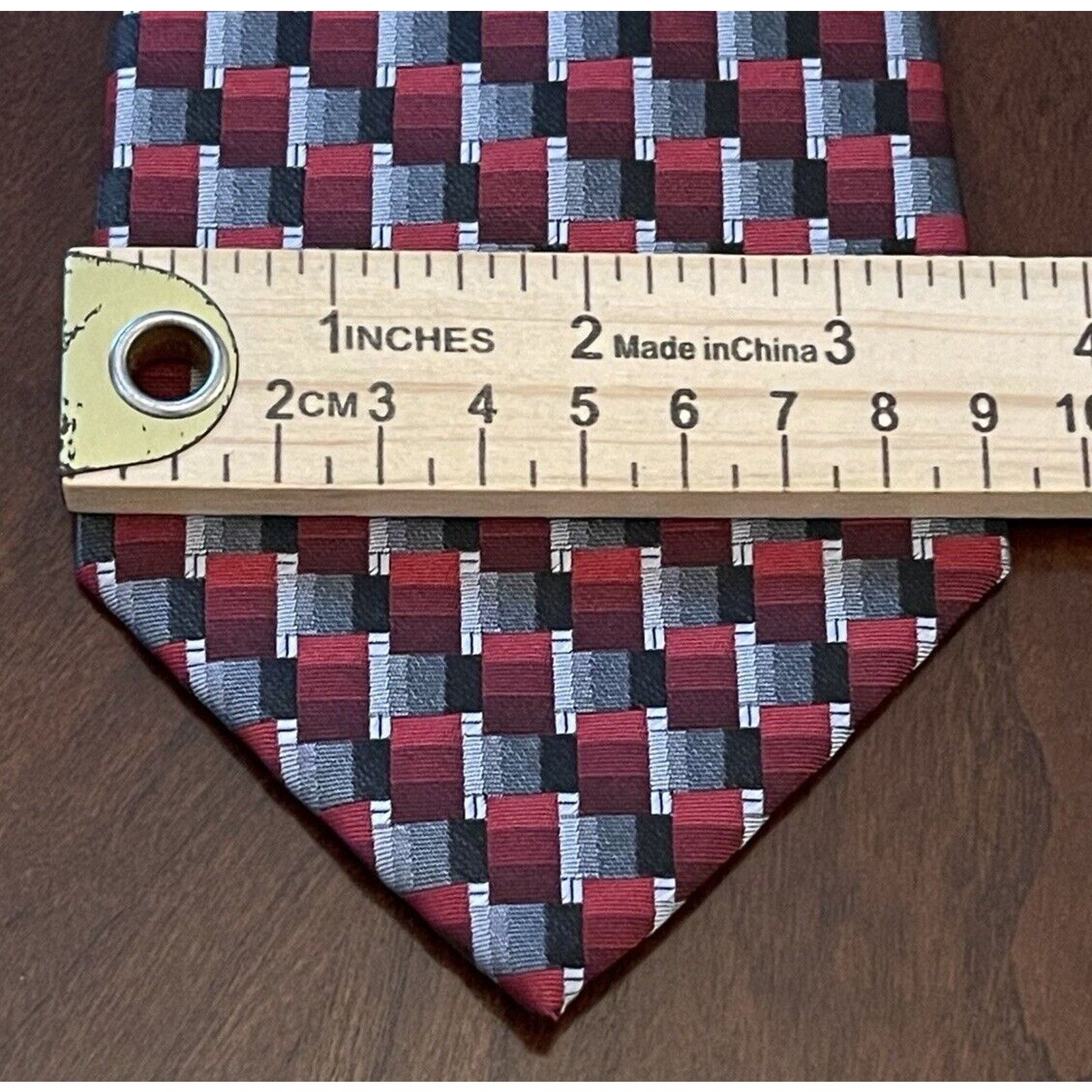 Croft & Barrow Croft & Barrow Red Gray Black 100% Polyester Made In China Size ONE SIZE - 4 Thumbnail