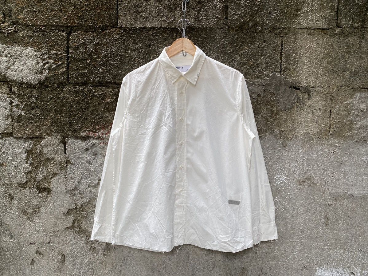C2H4 Raw Edge Button Shirt Size US S / EU 44-46 / 1 - 3 Thumbnail
