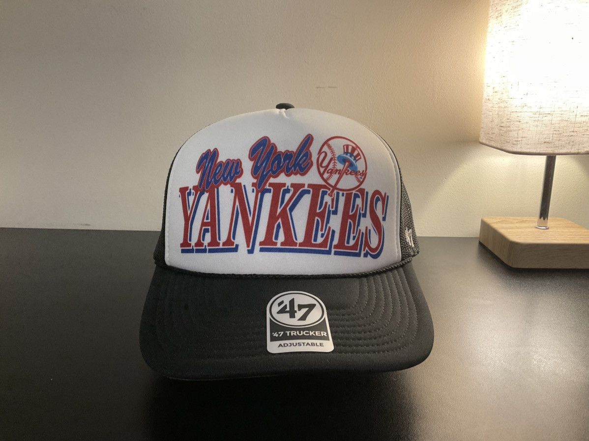 47 Brand New York Yankees Trucker Hat Size ONE SIZE - 1 Thumbnail