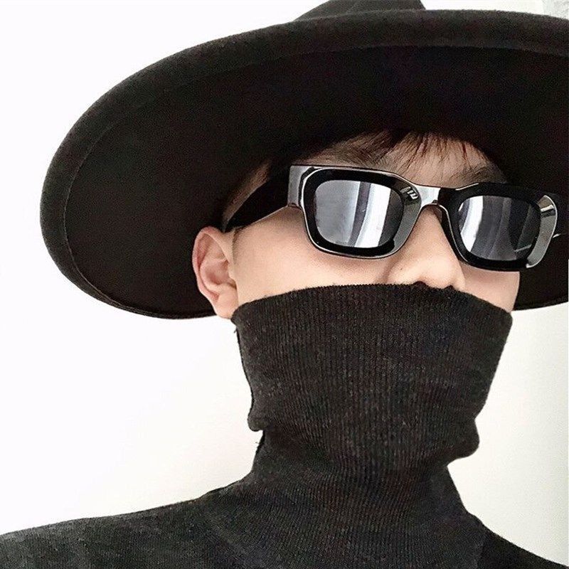 Electric Visual Vintage Street ins style custom avant-garde sunglasses Size ONE SIZE - 2 Thumbnail