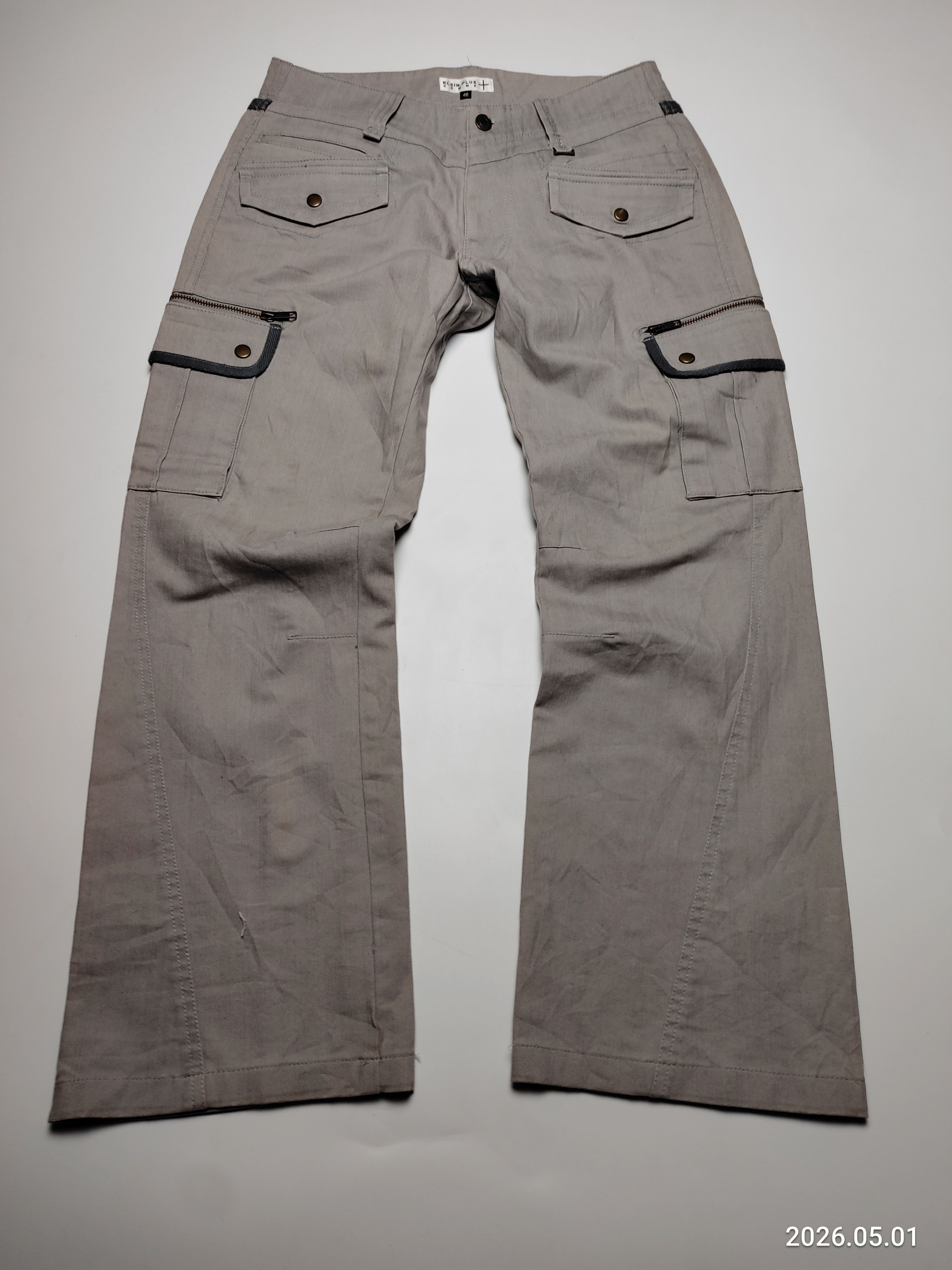 Japanese Brand Cargo Pants Klein Plus Homme Vintage Size US 30 / EU 46 - 1 Thumbnail