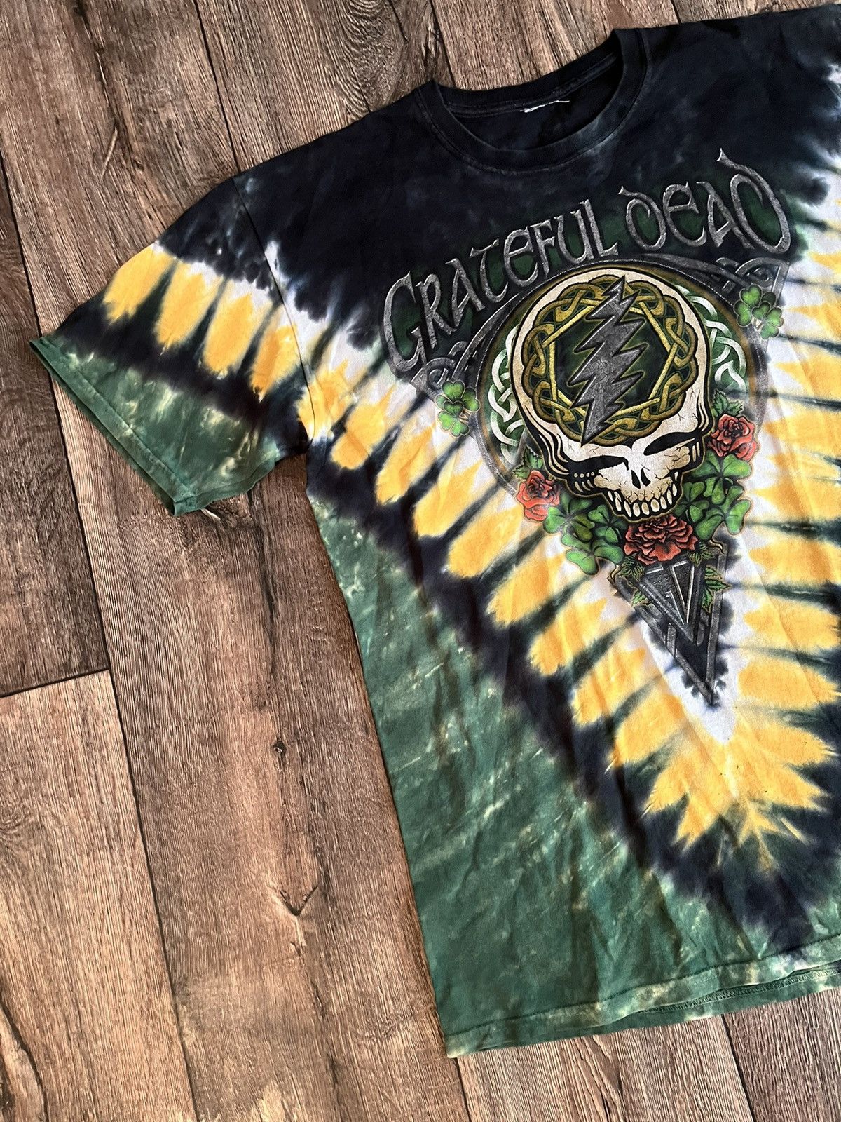 Band Tees VINTAGE GRATEFUL DEAD TIE DYE T-SHIRT AOP Size US L / EU 52-54 / 3 - 3 Thumbnail