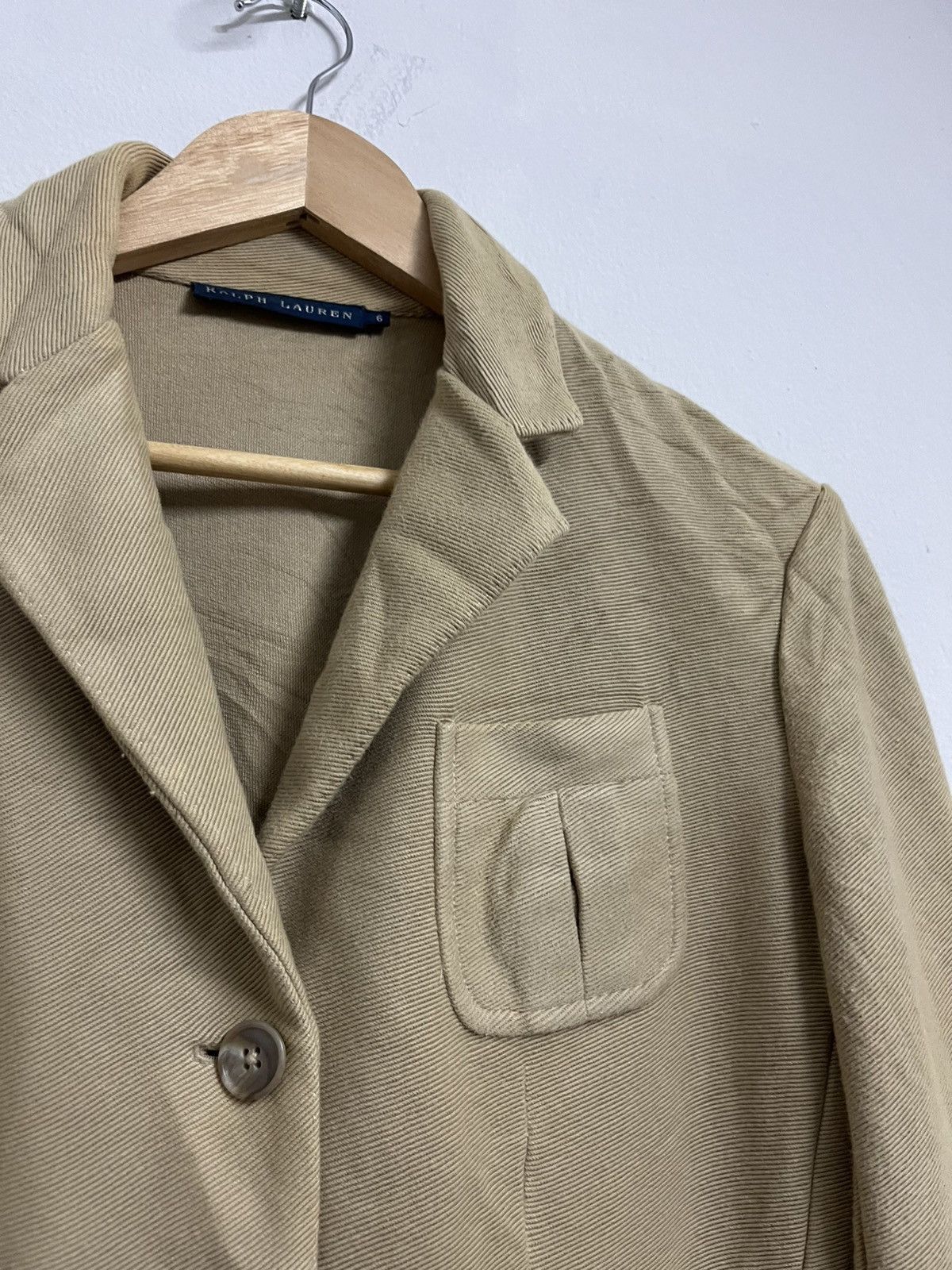 Ralph Lauren 💥Ralph Lauren Luxury Fabric Women Blazer Size S / US 4 / IT 40 - 6 Thumbnail