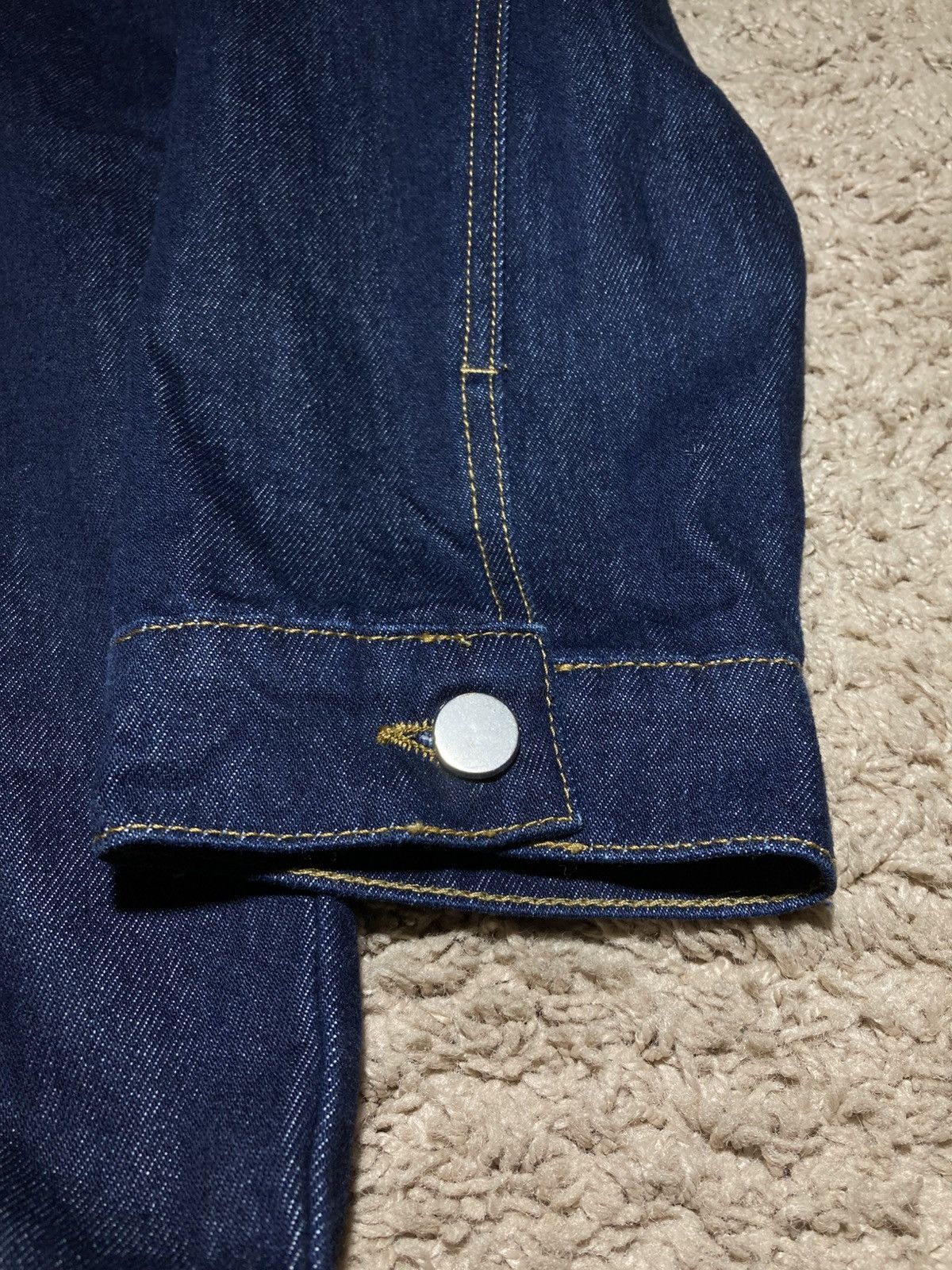 Martine Rose 2012 Martine Rose Oversized Type 3 Denim Jacket Indigo 2010s Size US S / EU 44-46 / 1 - 6 Thumbnail