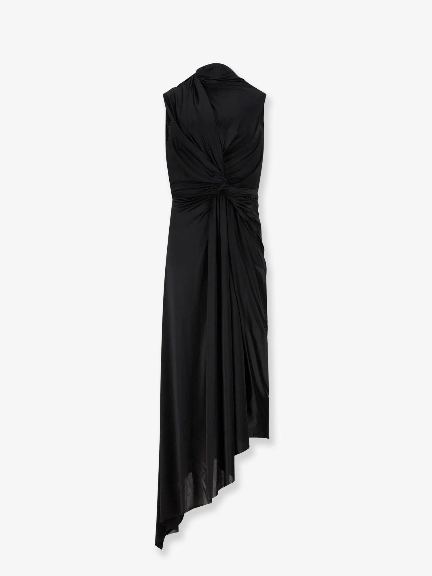 Balenciaga Stretch Fabric Long Asymmetrical Dress Size M / US 6-8 / IT 42-44 - 1 Thumbnail