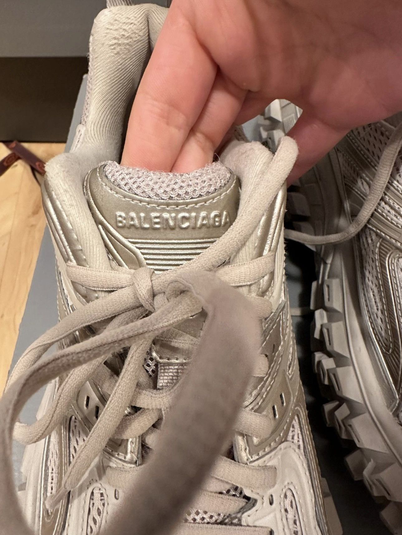 Balenciaga Balenciaga Beeige Defender Sneaker DSWT Sz.44 Size US 11 / EU 44 - 6 Thumbnail
