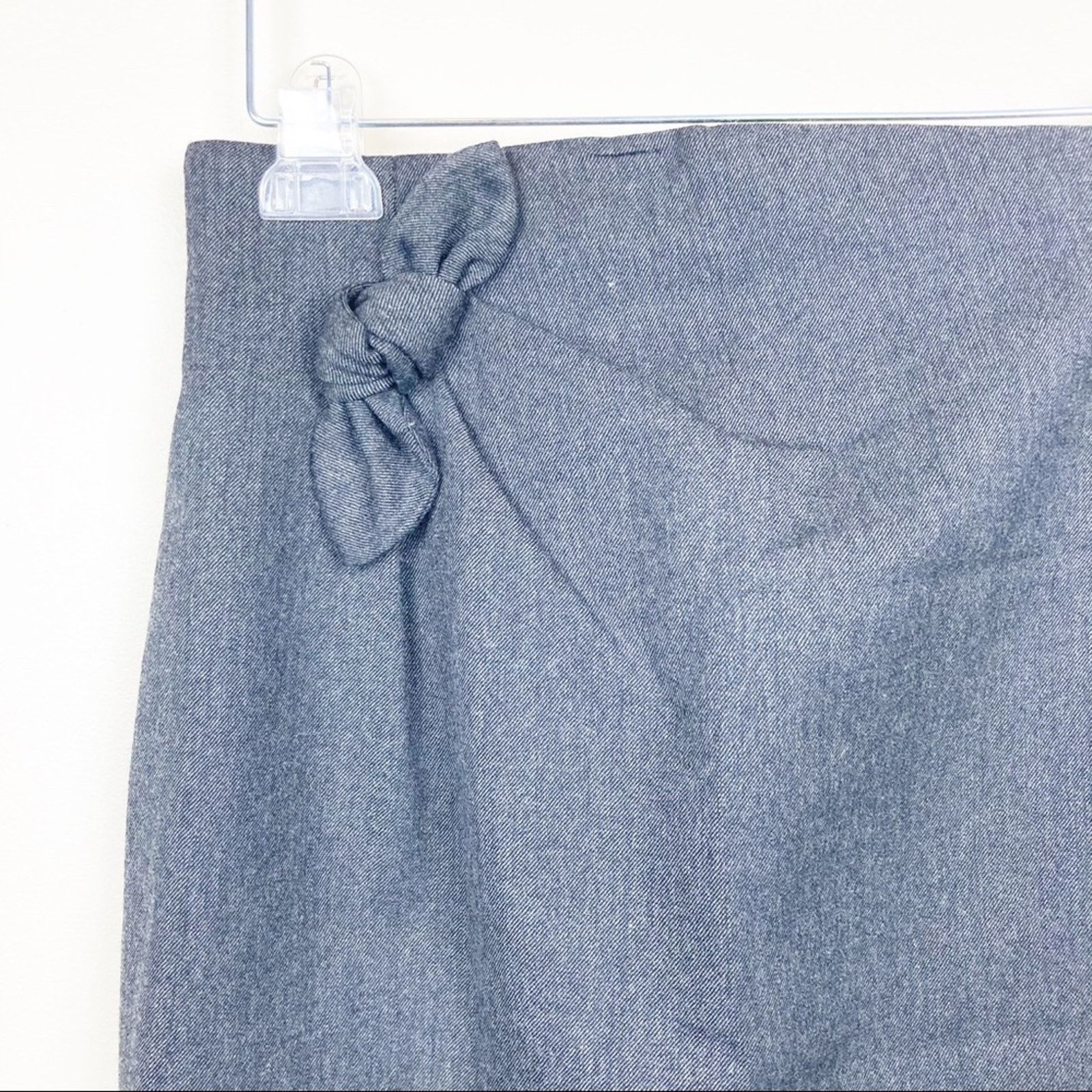 Robert Rodriguez Robert Rodriguez Gray Wool Pencil Skirt Sz 6 Size 28" / US 6 / IT 42 - 2 Thumbnail