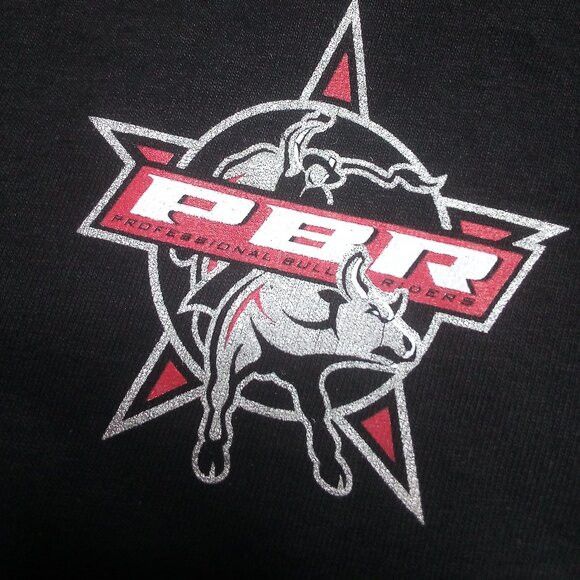Vintage Vintage Professional Bull Riders Terminator Rodeo T-Shirt Size US M / EU 48-50 / 2 - 4 Thumbnail