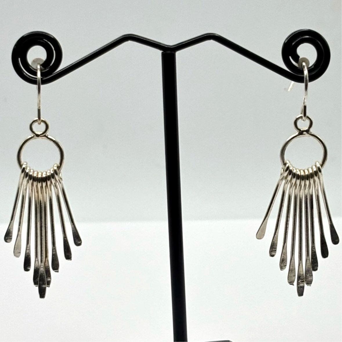 Other Silver Drop Bar Earrings Size ONE SIZE - 2 Thumbnail