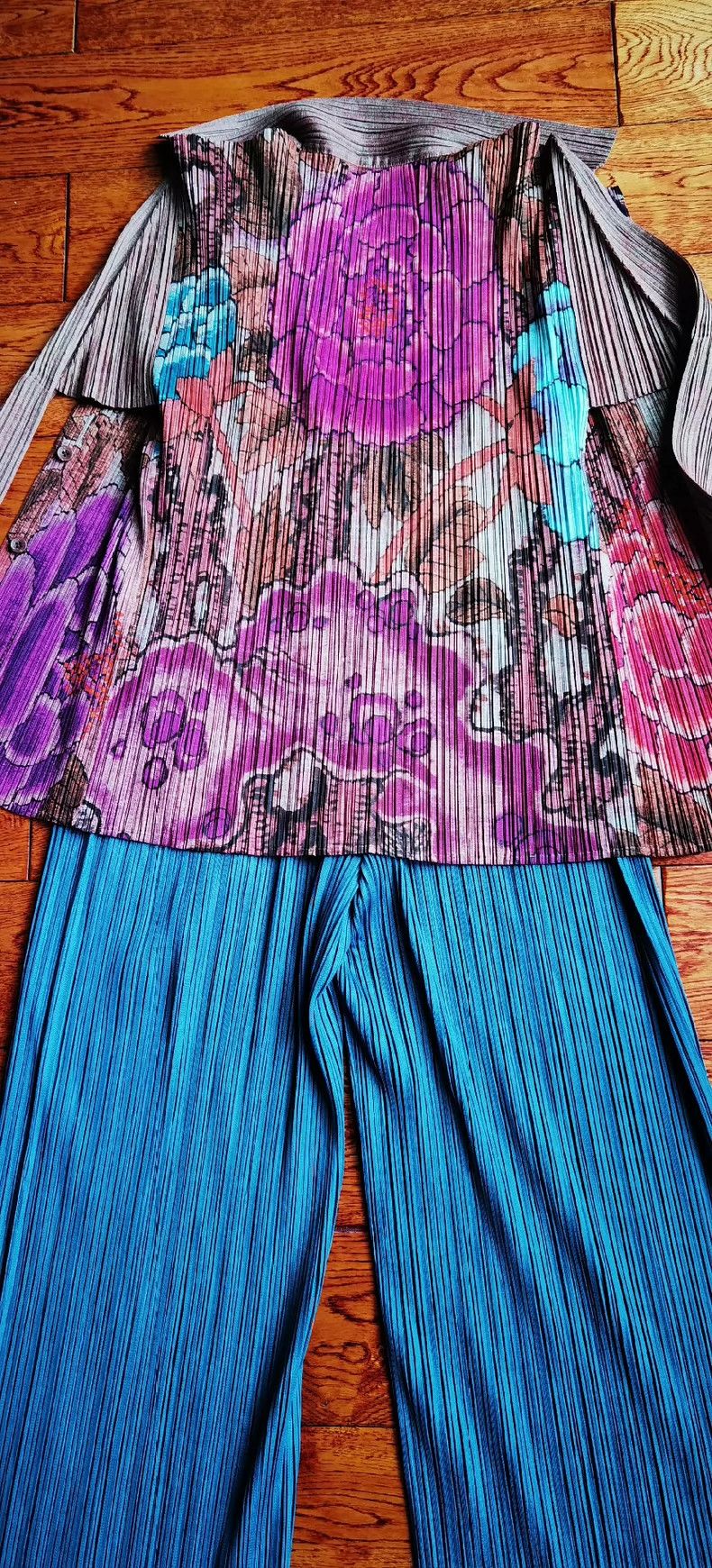 Issey Miyake Issey Miyake Prosperity Peony Blouse Size L / US 10 / IT 46 - 2 Thumbnail