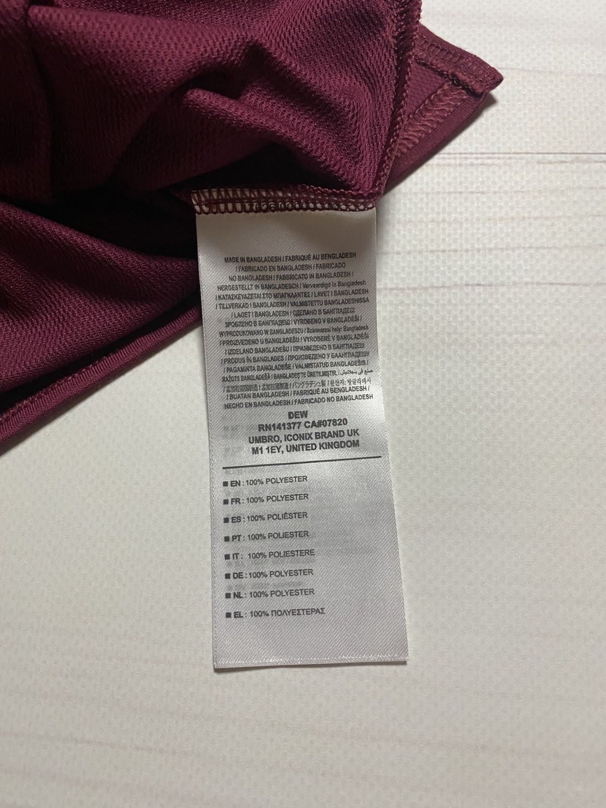 Umbro Umbro West Ham United 2020/21 home 125 years soccer jersey Size US M / EU 48-50 / 2 - 4 Thumbnail