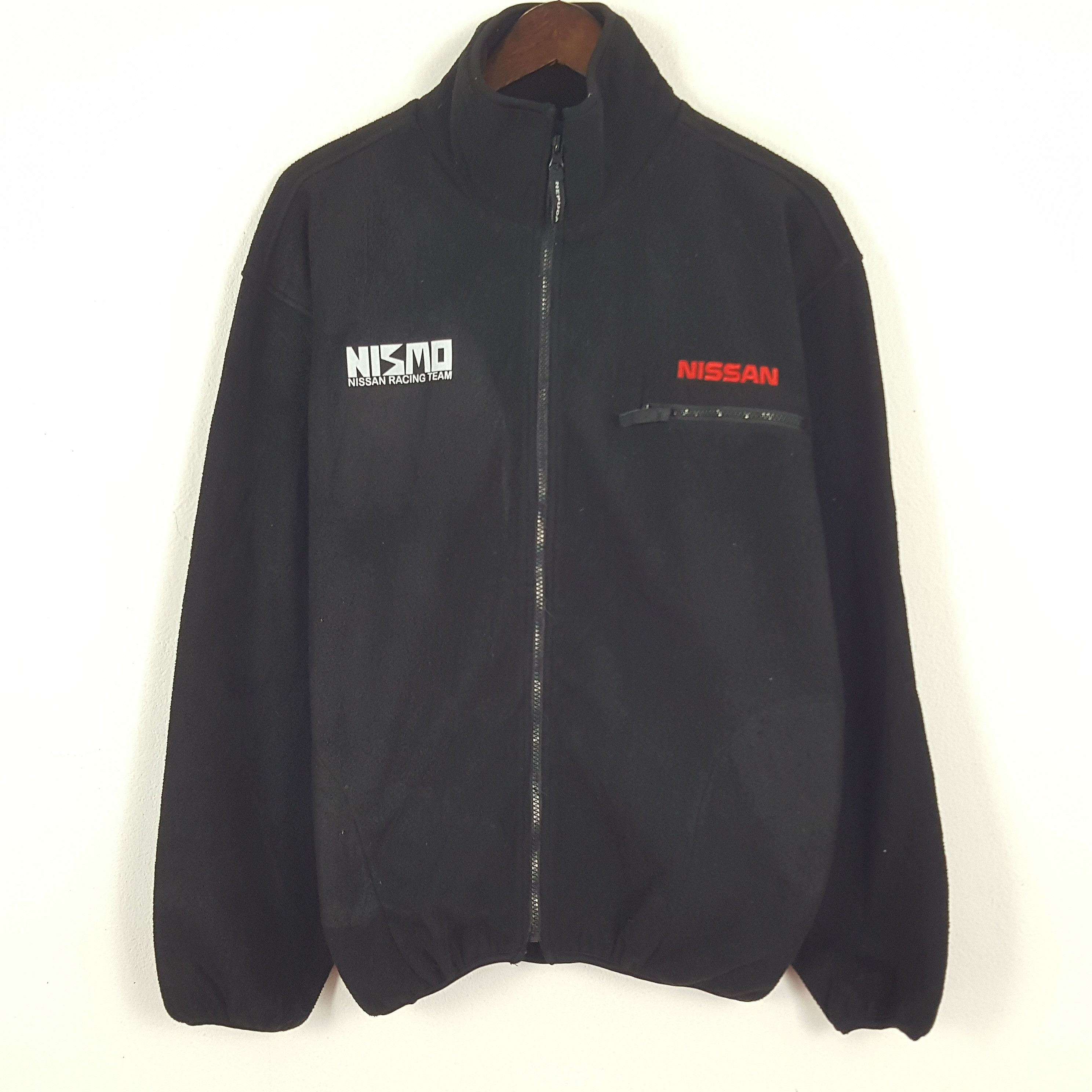 Japanese Brand × Vintage Vintage Nissan Racing Team Custom Art Sport Zipper Jacket Size US L / EU 52-54 / 3 - 3 Thumbnail