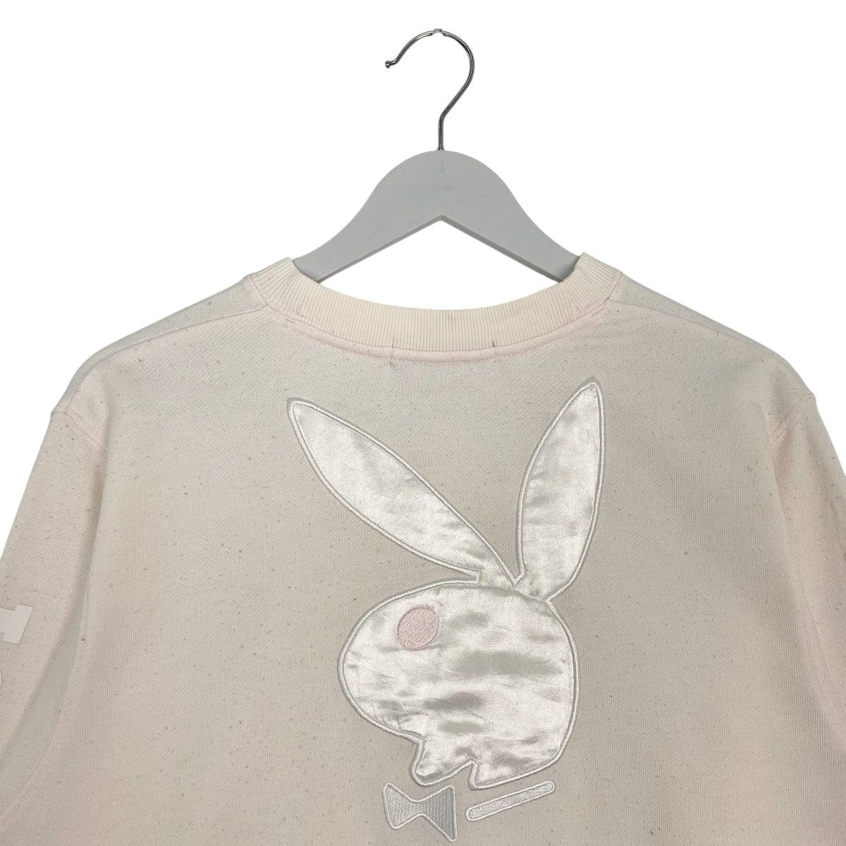 Vintage Vintage Playboy Sweatshirt Crewneck Soft Pink Big Logo Size US M / EU 48-50 / 2 - 9 Thumbnail