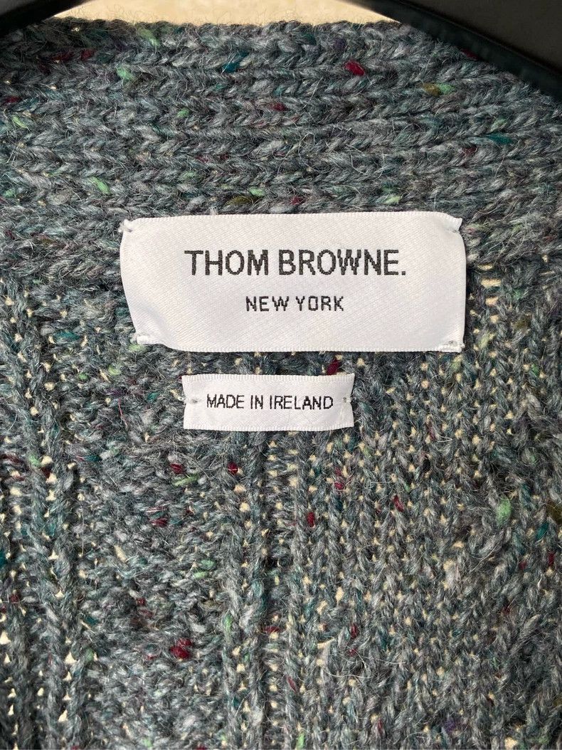 Thom Browne Thom Browne V-neck knit sweater Size US M / EU 48-50 / 2 - 5 Thumbnail