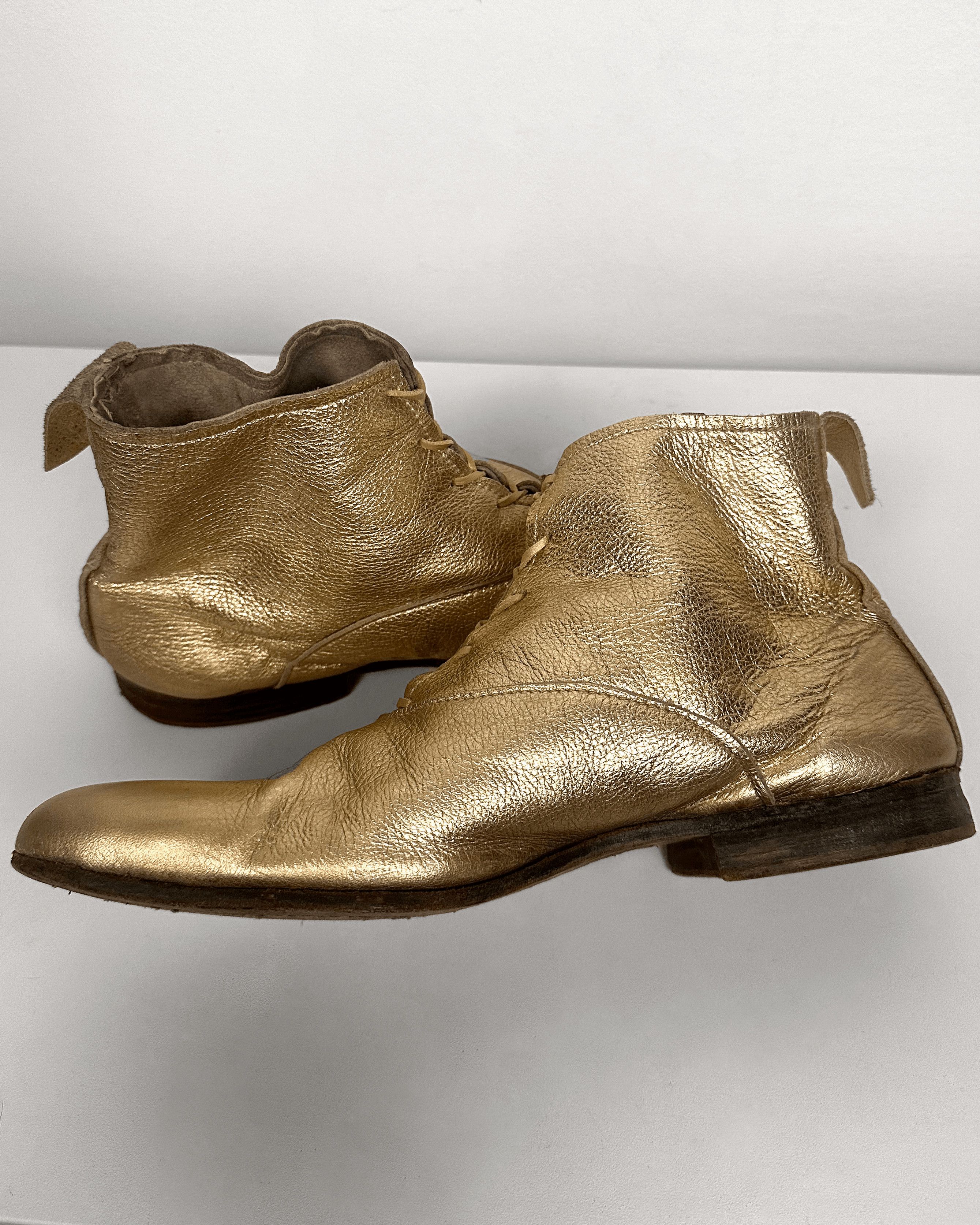 Elena Dawson Elena Dawson Golden Boots Size US 6 / EU 39 - 6 Thumbnail