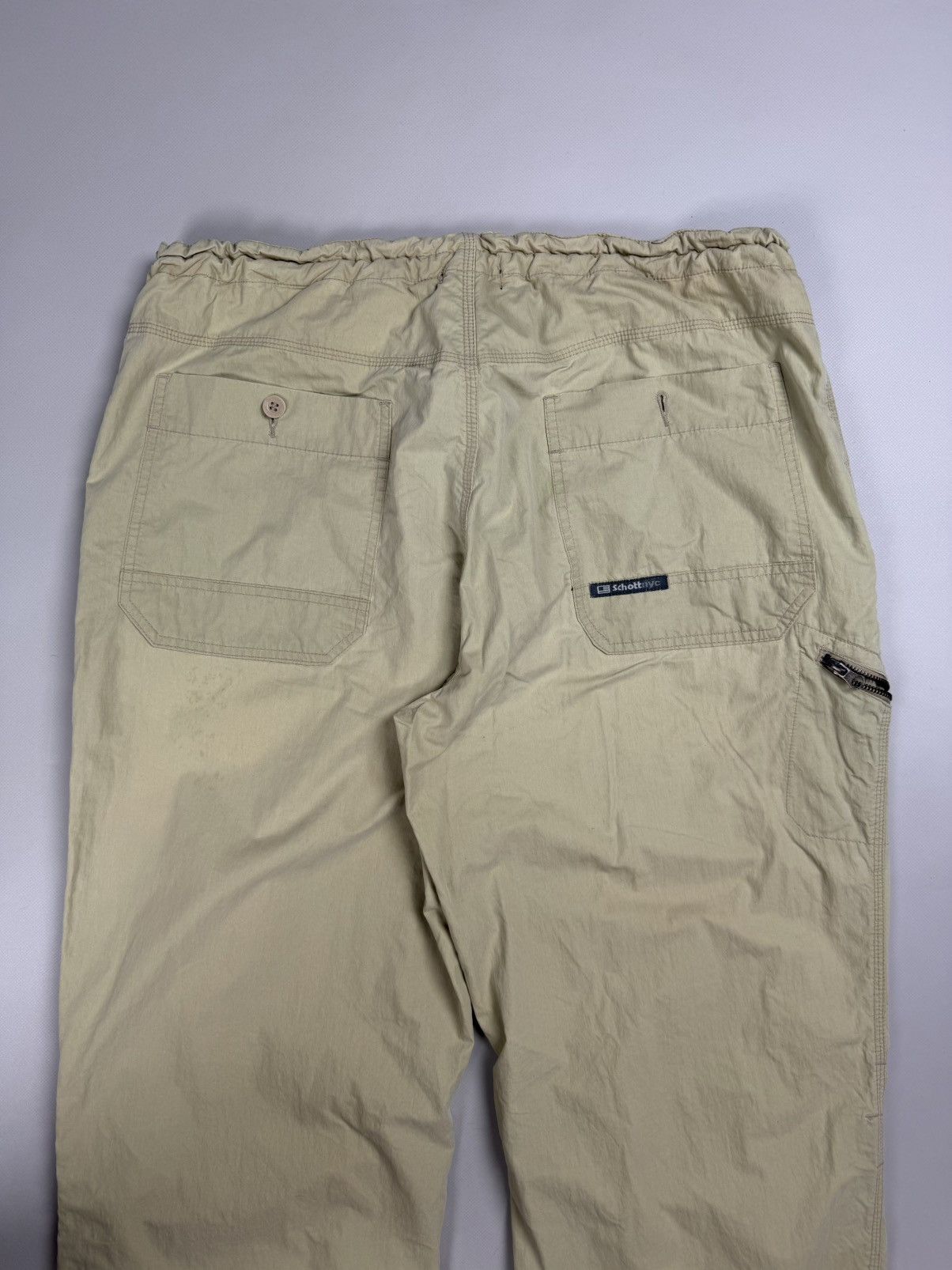 Schott × Vintage Schott NYC Vintage Military Style Parachute Pants Trousers Size US 36 / EU 52 - 22 Thumbnail