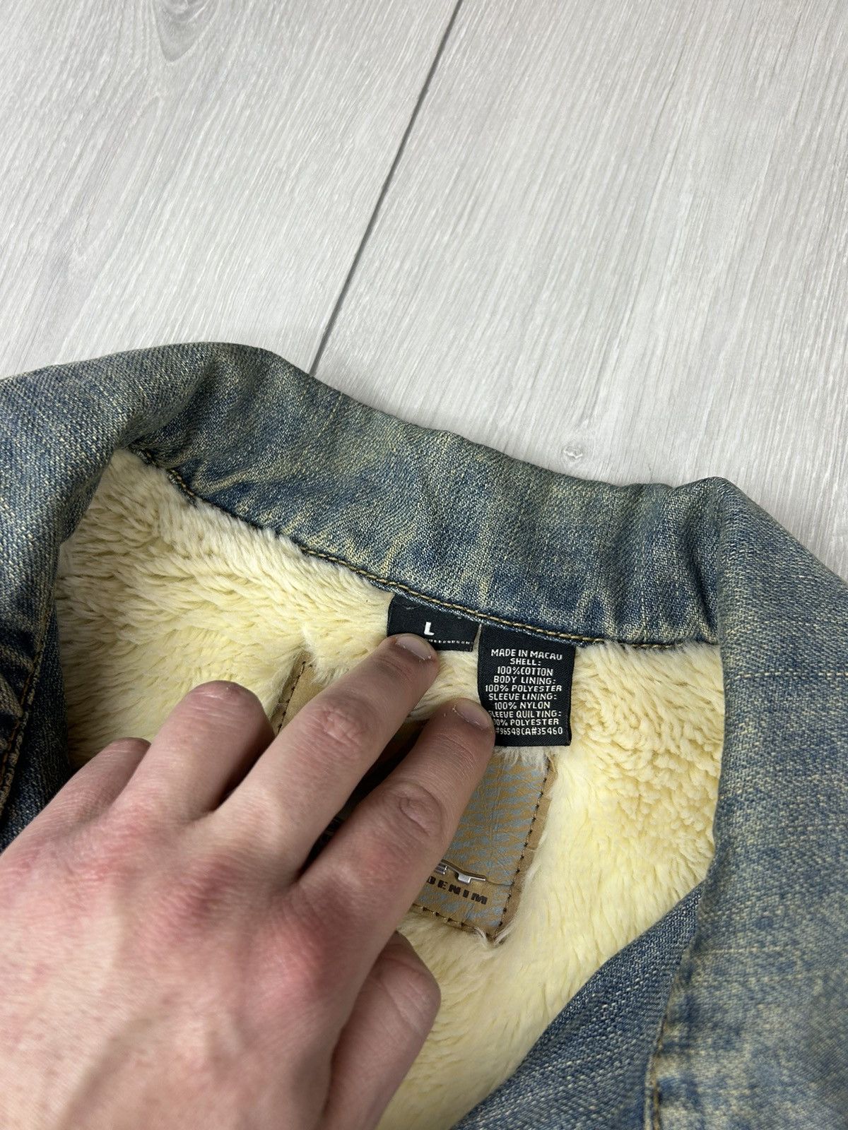 Oakley × Vintage Oakley Vintage Winter Denim Jacket Size L Size US L / EU 52-54 / 3 - 6 Thumbnail